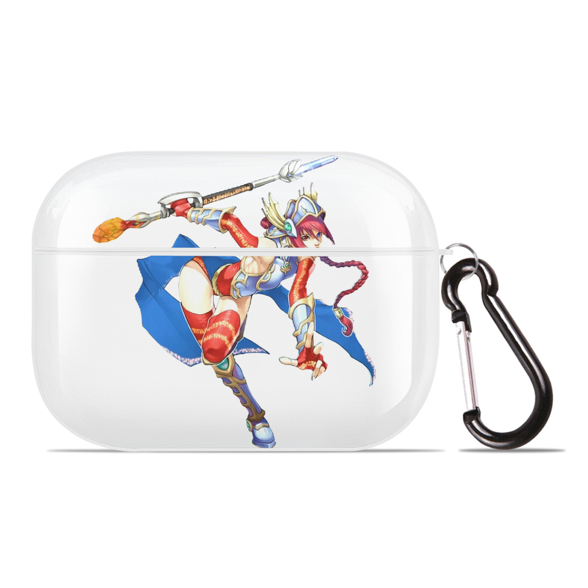 （画像用） 遊☆戯☆王 Yu-Gi-Oh! 【AirPods Pro用】ハードシェル保護ケース 耐衝撃・防指紋・カラビナ付き商品仕様