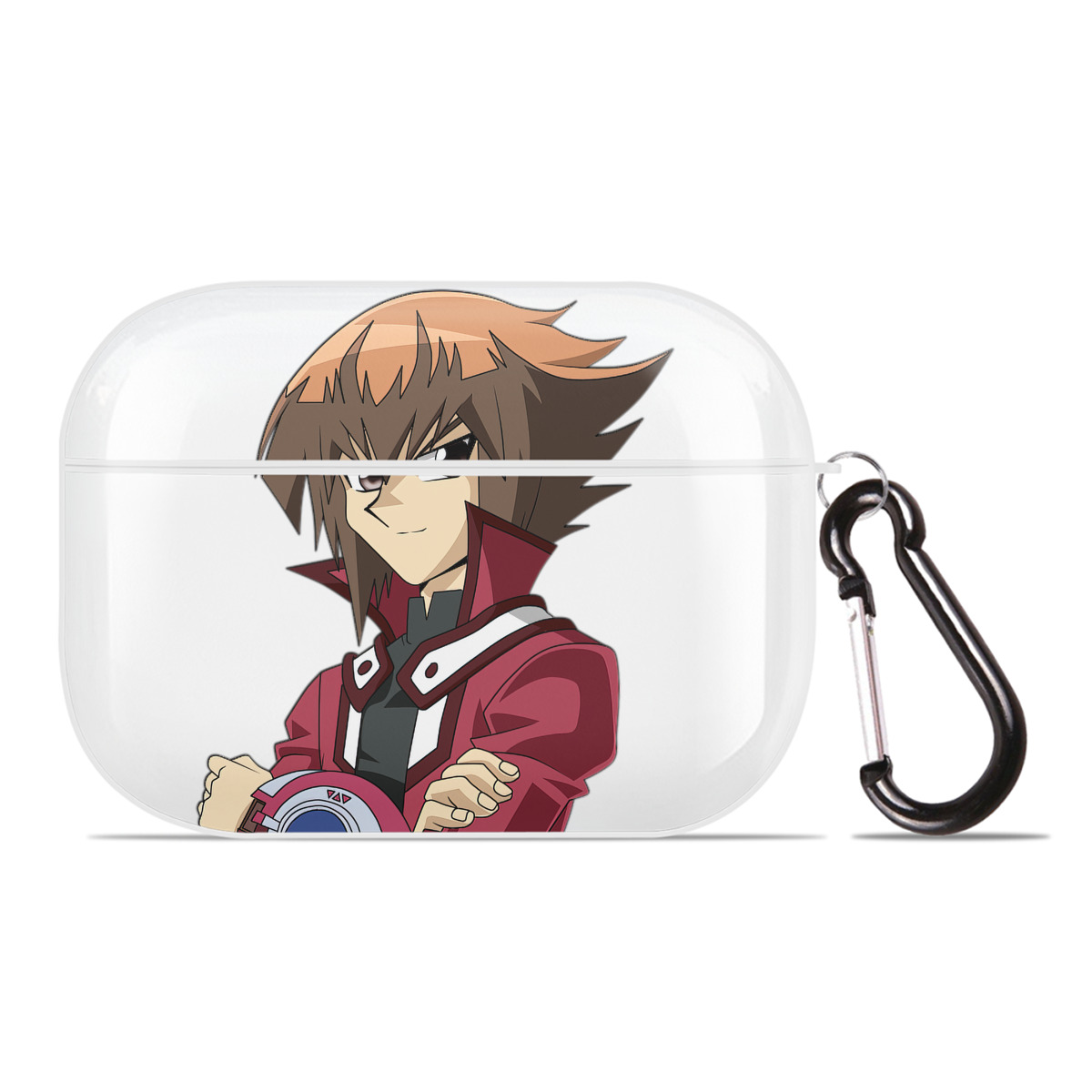 （画像用） 遊☆戯☆王 Yu-Gi-Oh! 【AirPods Pro用】ハードシェル保護ケース 耐衝撃・防指紋・カラビナ付き商品仕様