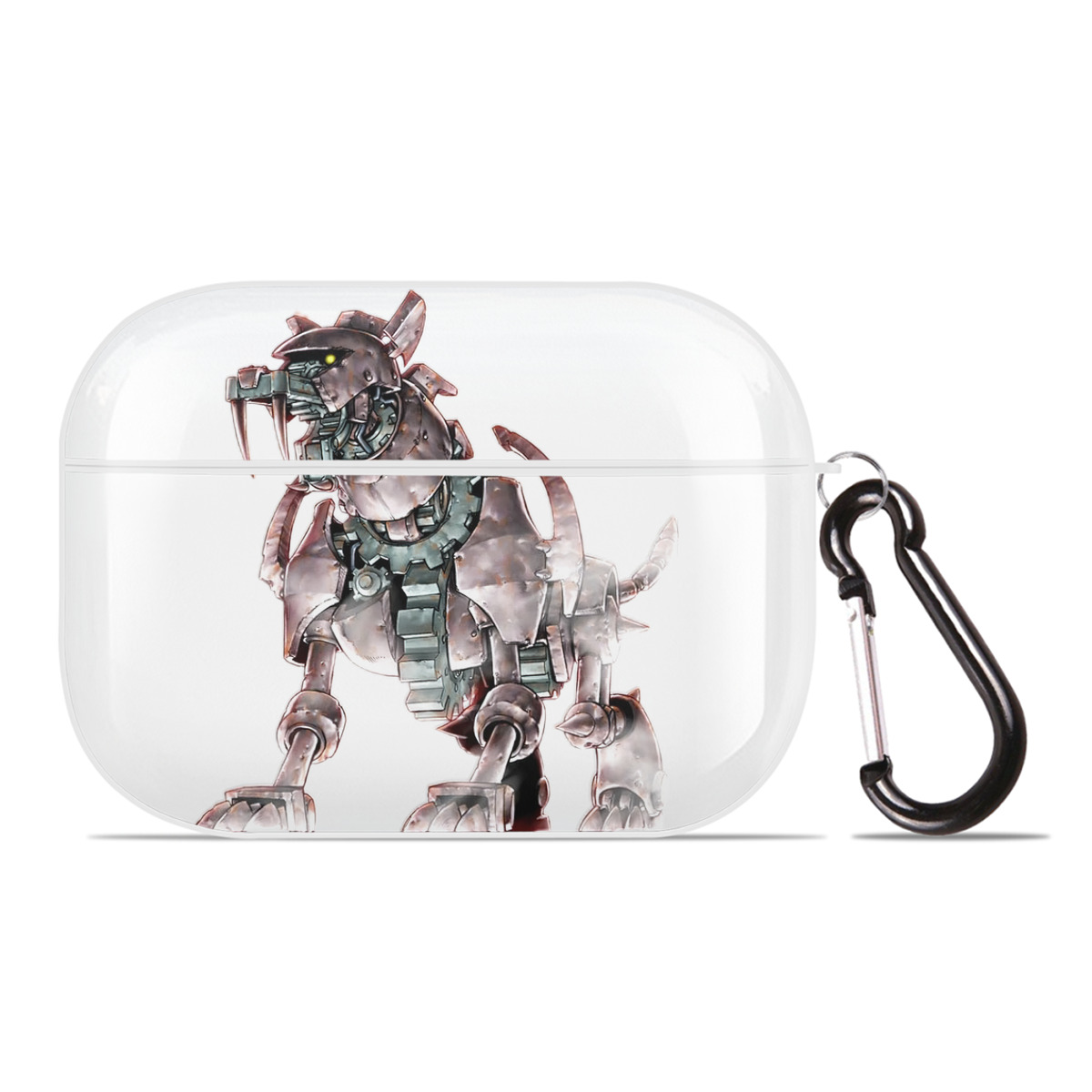 （画像用） 遊☆戯☆王 Yu-Gi-Oh! 【AirPods Pro用】ハードシェル保護ケース 耐衝撃・防指紋・カラビナ付き商品仕様