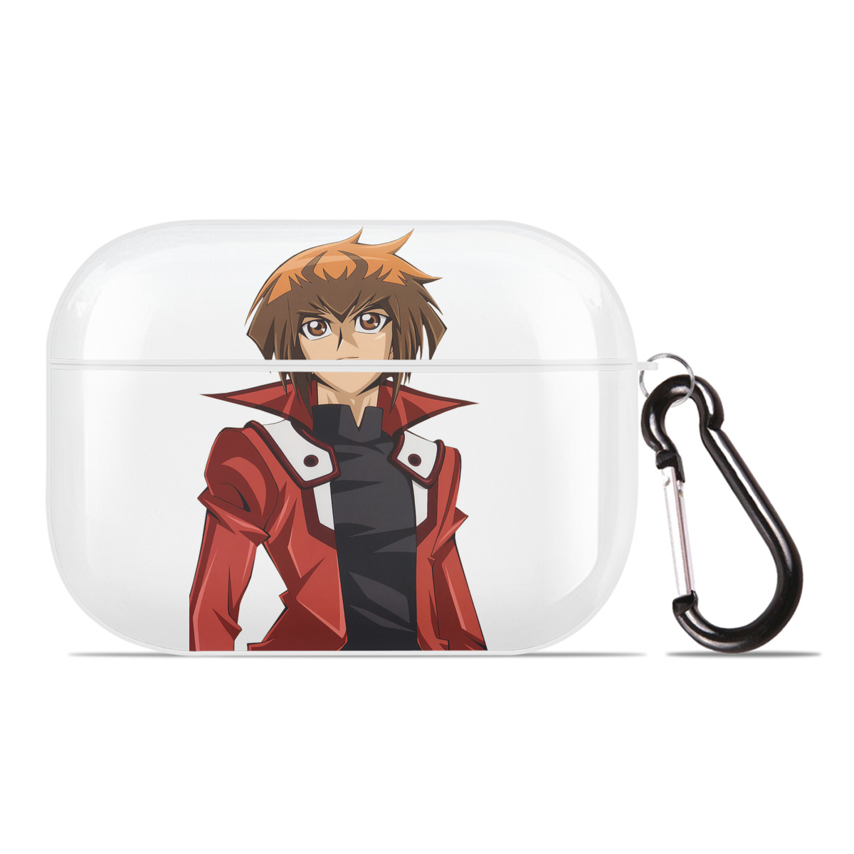 （画像用） 遊☆戯☆王 Yu-Gi-Oh! 【AirPods Pro用】ハードシェル保護ケース 耐衝撃・防指紋・カラビナ付き商品仕様