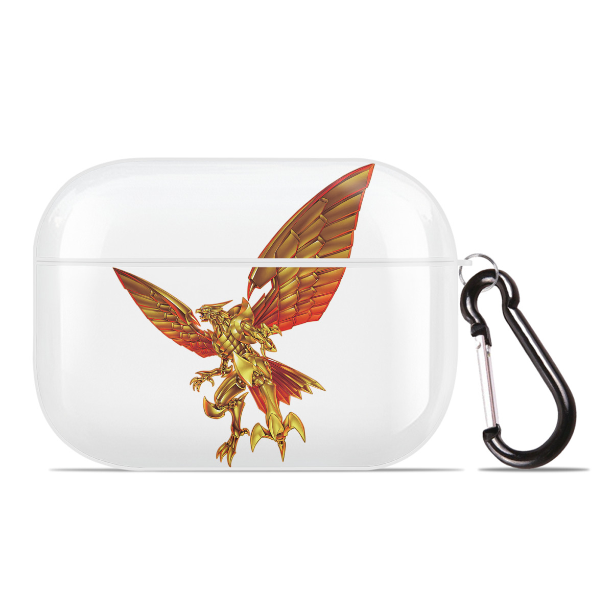 （画像用） 遊☆戯☆王 Yu-Gi-Oh! 【AirPods Pro用】ハードシェル保護ケース 耐衝撃・防指紋・カラビナ付き商品仕様