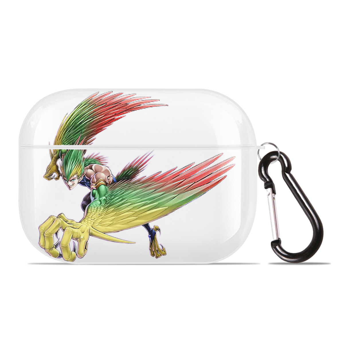 （画像用） 遊☆戯☆王 Yu-Gi-Oh! 【AirPods Pro用】ハードシェル保護ケース 耐衝撃・防指紋・カラビナ付き商品仕様