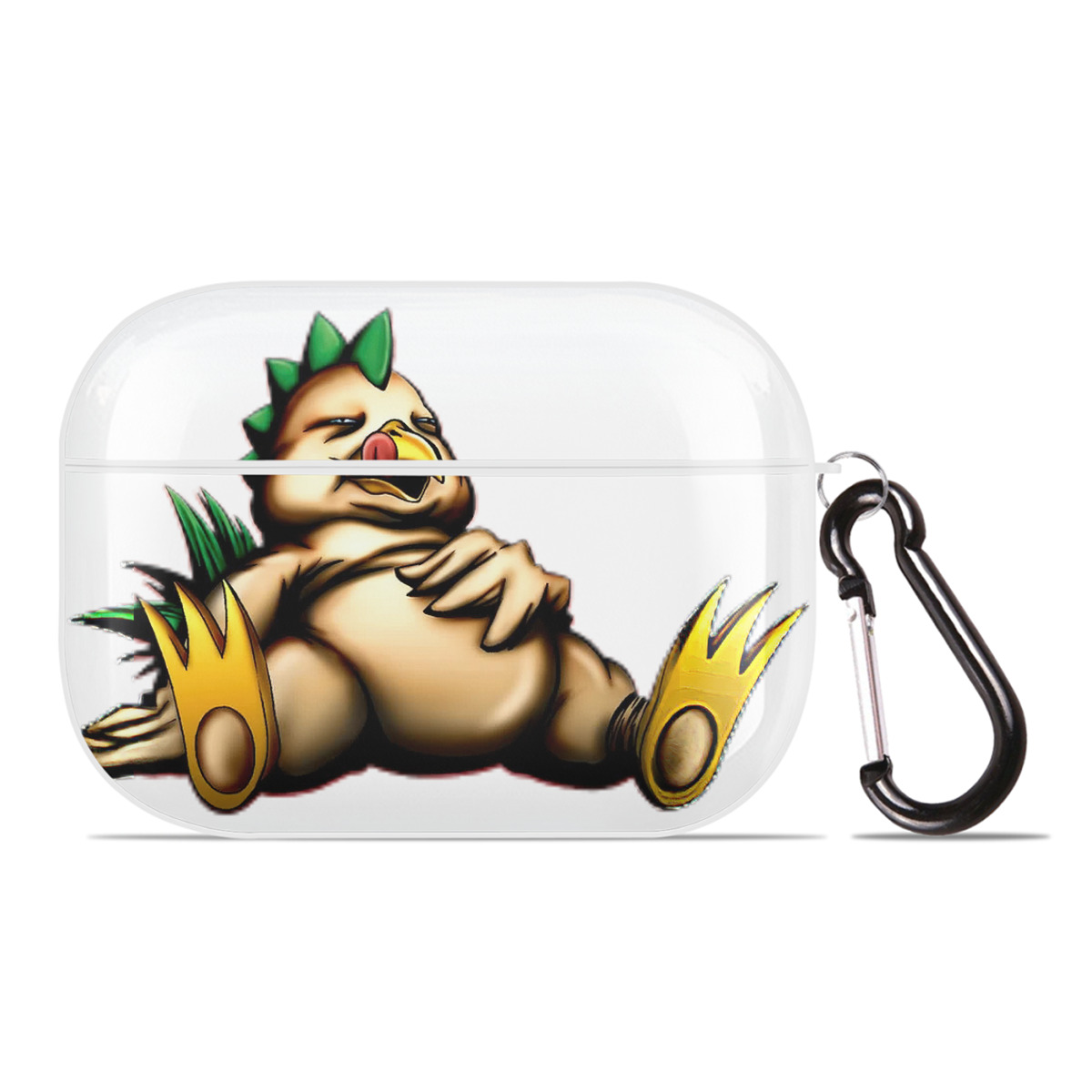 （画像用） 遊☆戯☆王 Yu-Gi-Oh! 【AirPods Pro用】ハードシェル保護ケース 耐衝撃・防指紋・カラビナ付き商品仕様
