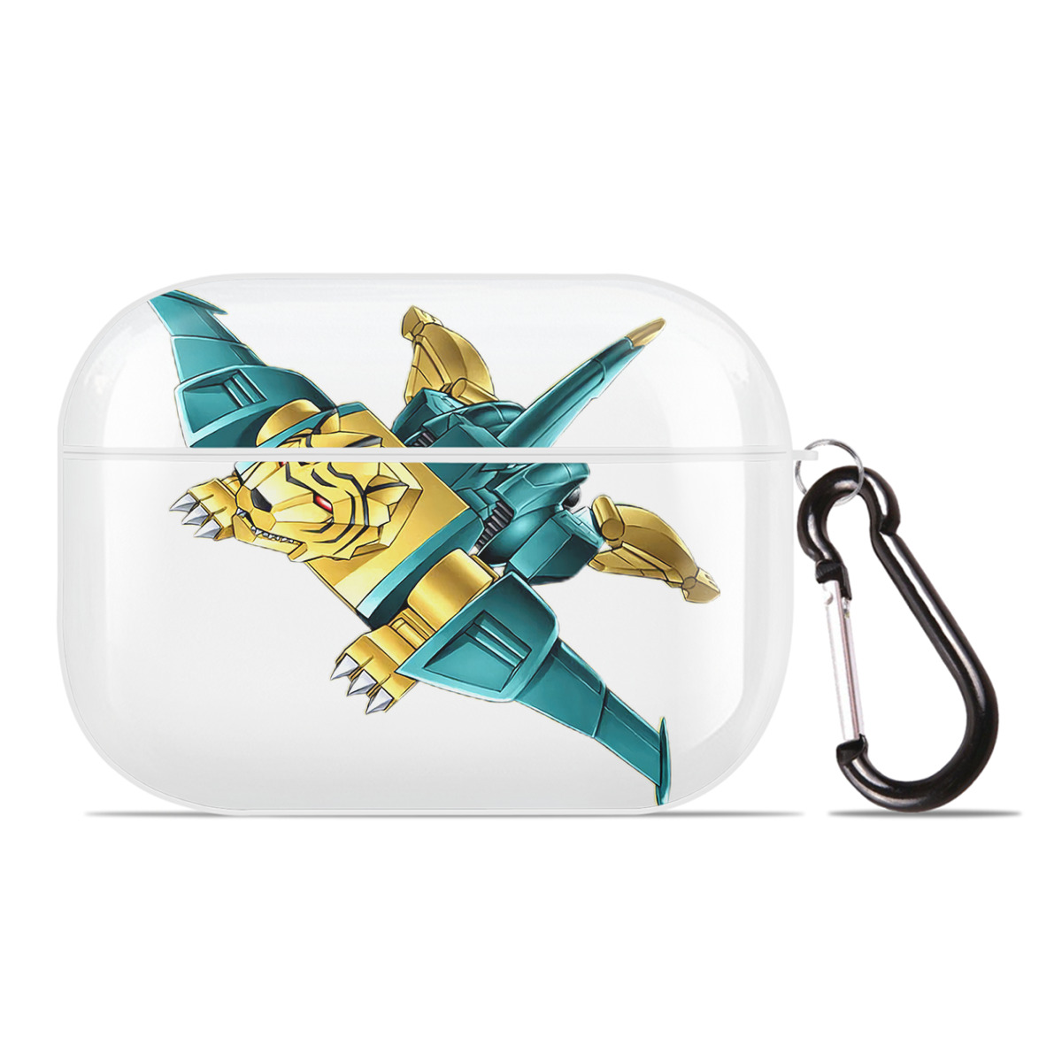 （画像用） 遊☆戯☆王 Yu-Gi-Oh! 【AirPods Pro用】ハードシェル保護ケース 耐衝撃・防指紋・カラビナ付き商品仕様