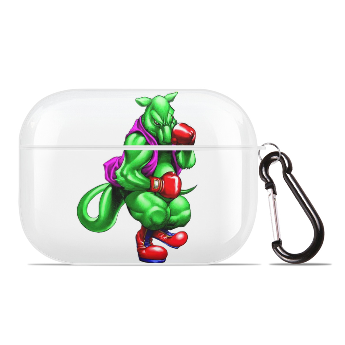 （画像用） 遊☆戯☆王 Yu-Gi-Oh! 【AirPods Pro用】ハードシェル保護ケース 耐衝撃・防指紋・カラビナ付き商品仕様