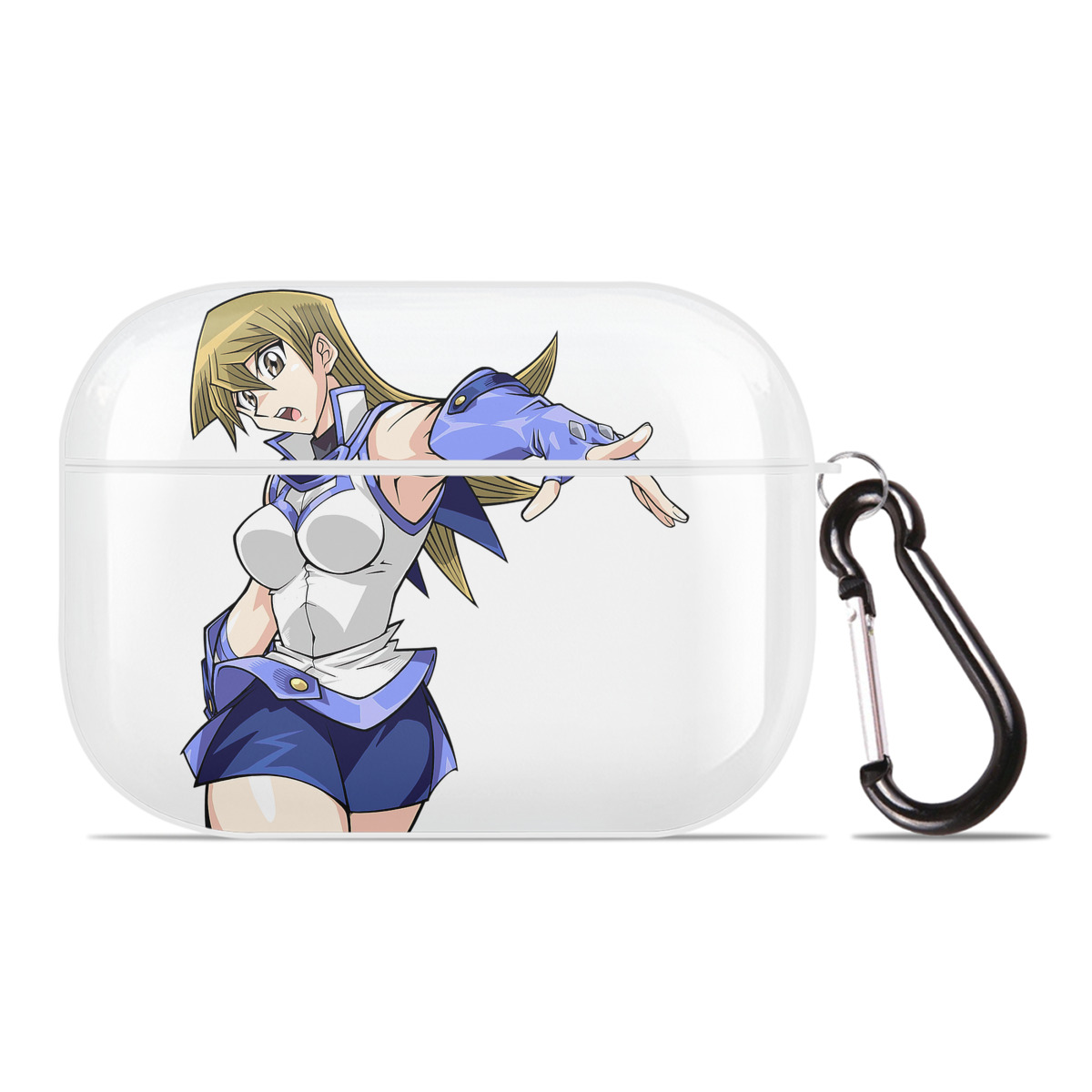 （画像用） 遊☆戯☆王 Yu-Gi-Oh! 【AirPods Pro用】ハードシェル保護ケース 耐衝撃・防指紋・カラビナ付き商品仕様