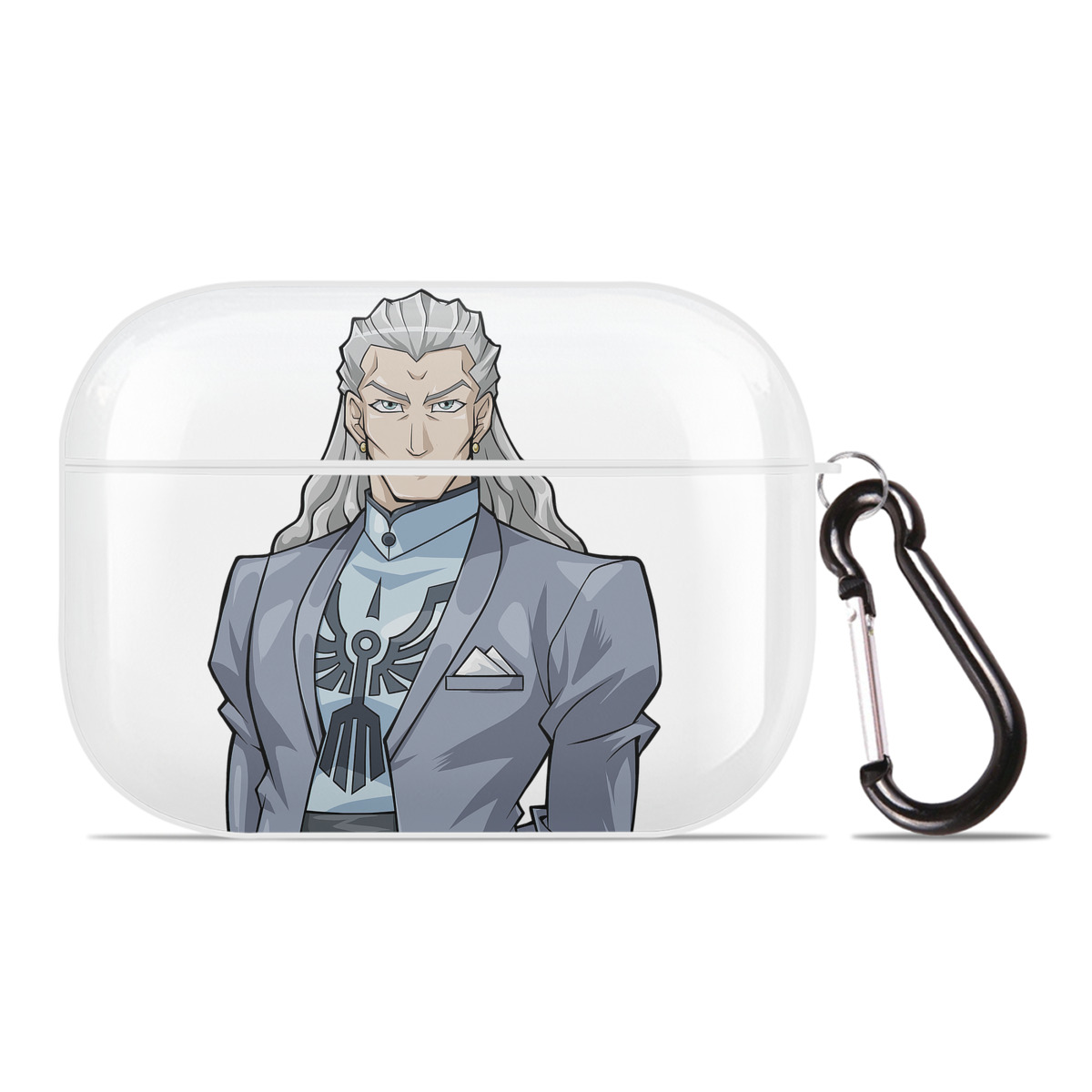 （画像用） 遊☆戯☆王 Yu-Gi-Oh! 【AirPods Pro用】ハードシェル保護ケース 耐衝撃・防指紋・カラビナ付き商品仕様