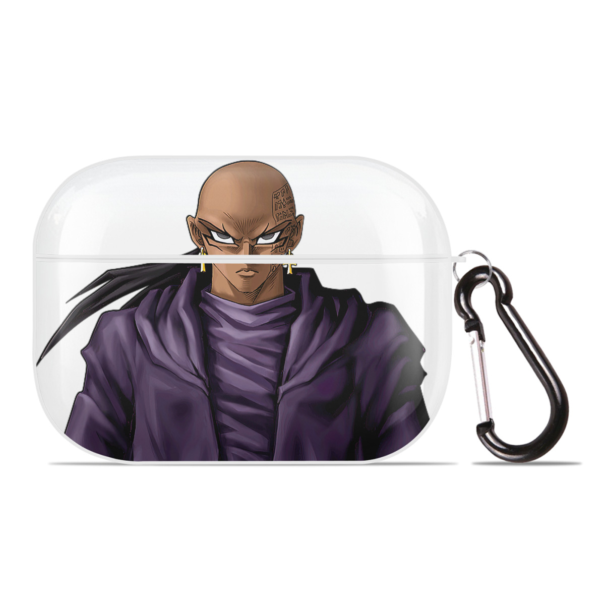 （画像用） 遊☆戯☆王 Yu-Gi-Oh! 【AirPods Pro用】ハードシェル保護ケース 耐衝撃・防指紋・カラビナ付き商品仕様