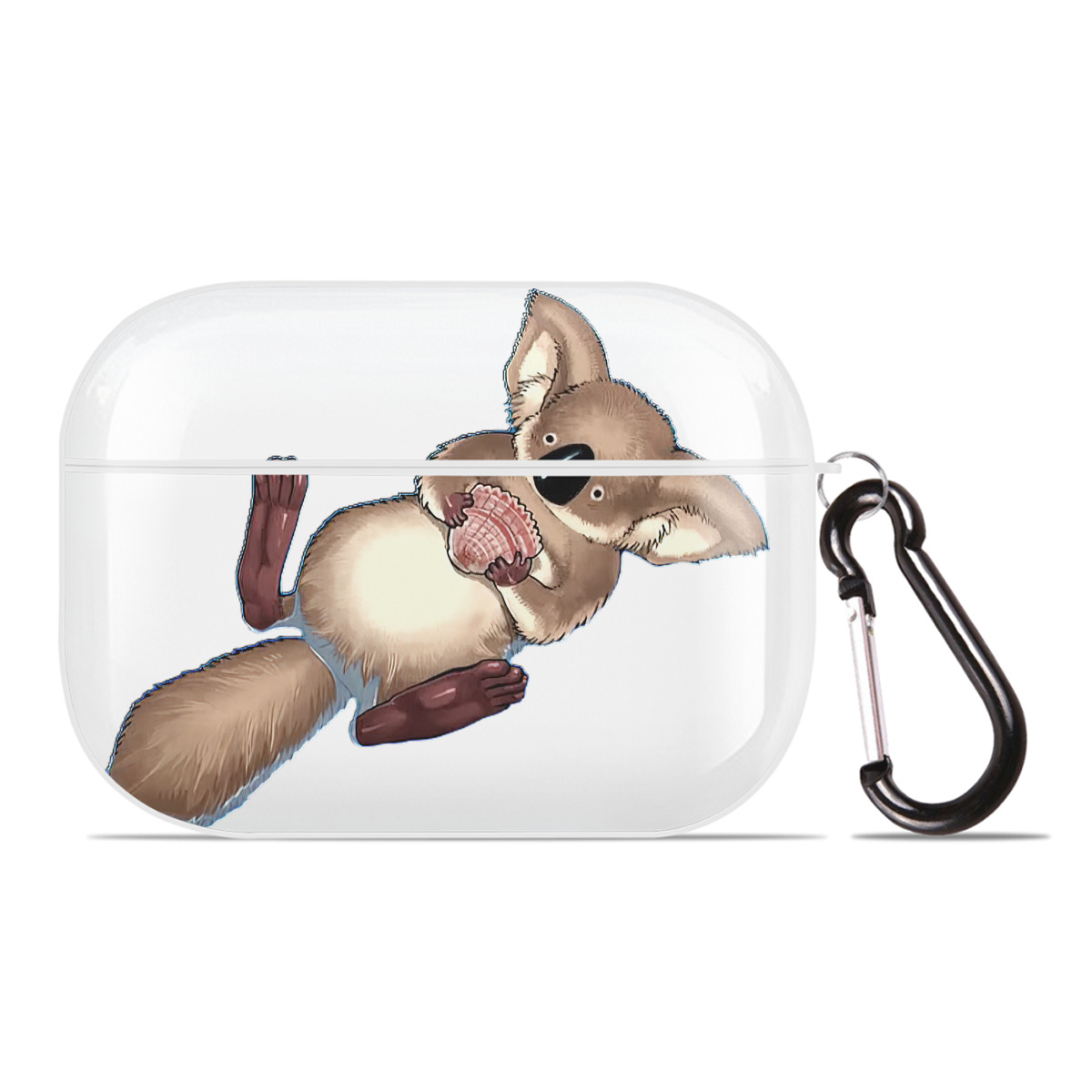 （画像用） 遊☆戯☆王 Yu-Gi-Oh! 【AirPods Pro用】ハードシェル保護ケース 耐衝撃・防指紋・カラビナ付き商品仕様