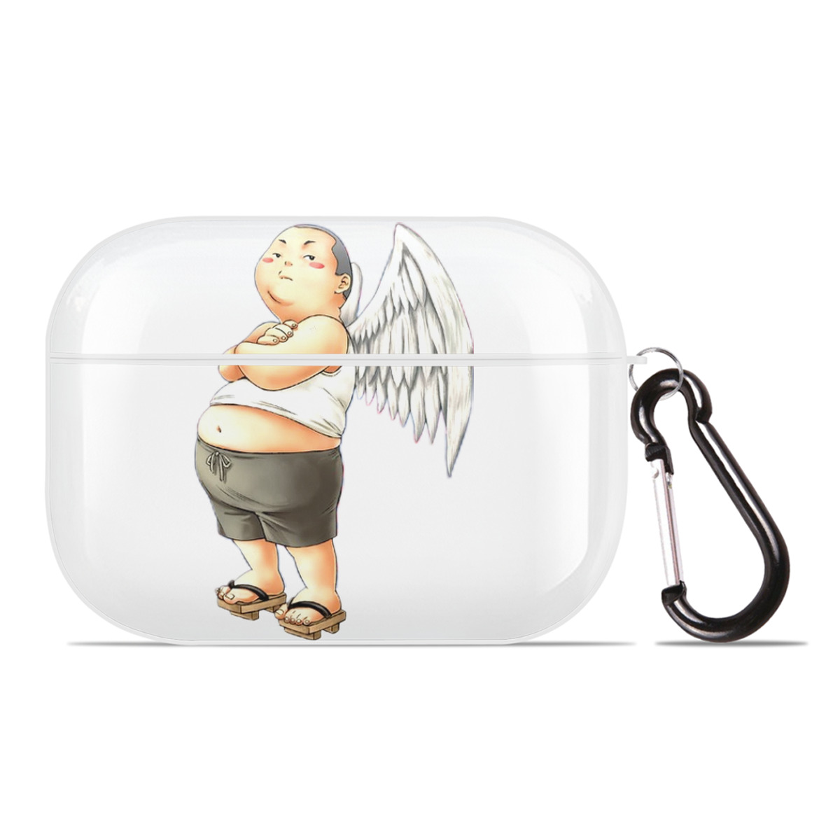 （画像用） 遊☆戯☆王 Yu-Gi-Oh! 【AirPods Pro用】ハードシェル保護ケース 耐衝撃・防指紋・カラビナ付き商品仕様
