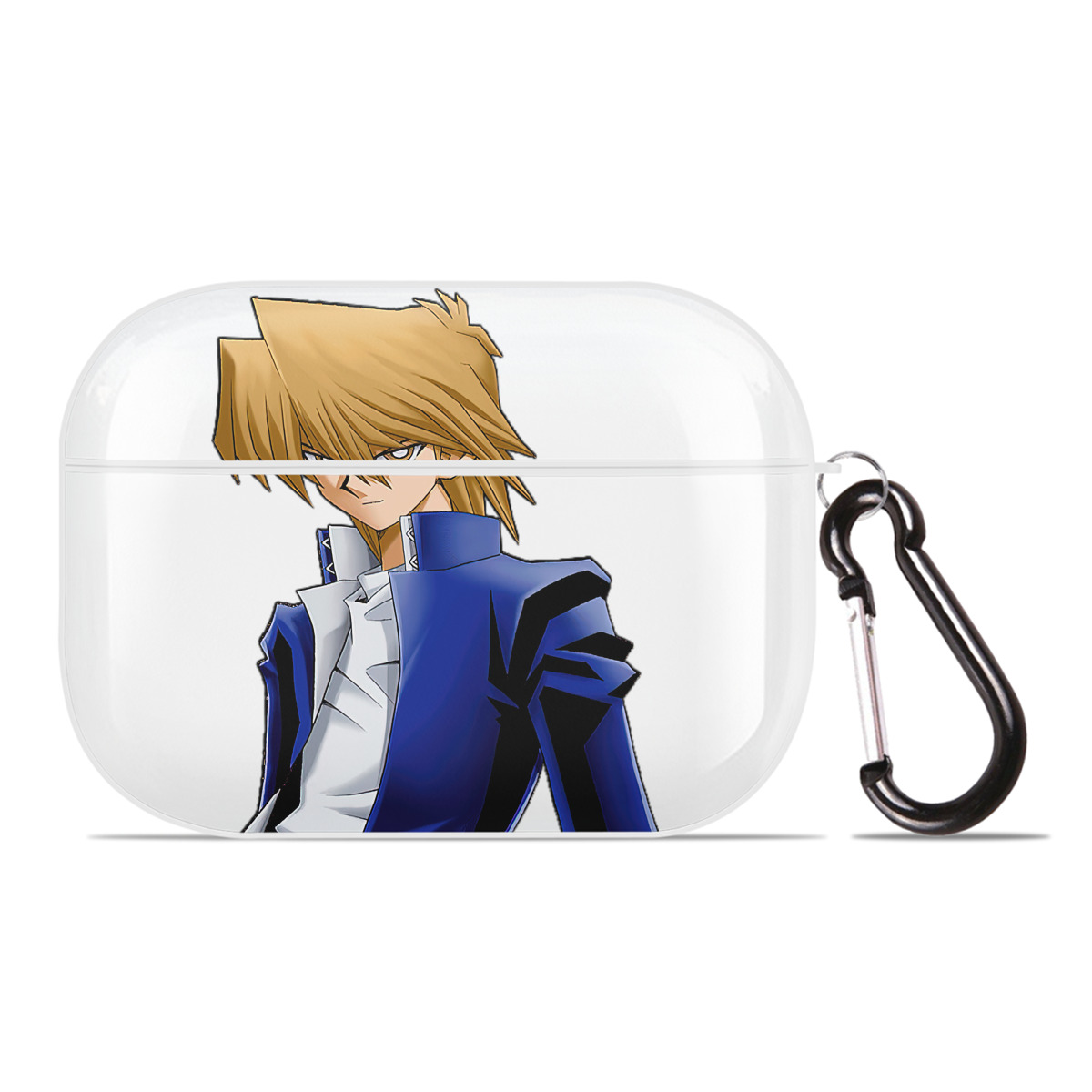 （画像用） 遊☆戯☆王 Yu-Gi-Oh! 【AirPods Pro用】ハードシェル保護ケース 耐衝撃・防指紋・カラビナ付き商品仕様