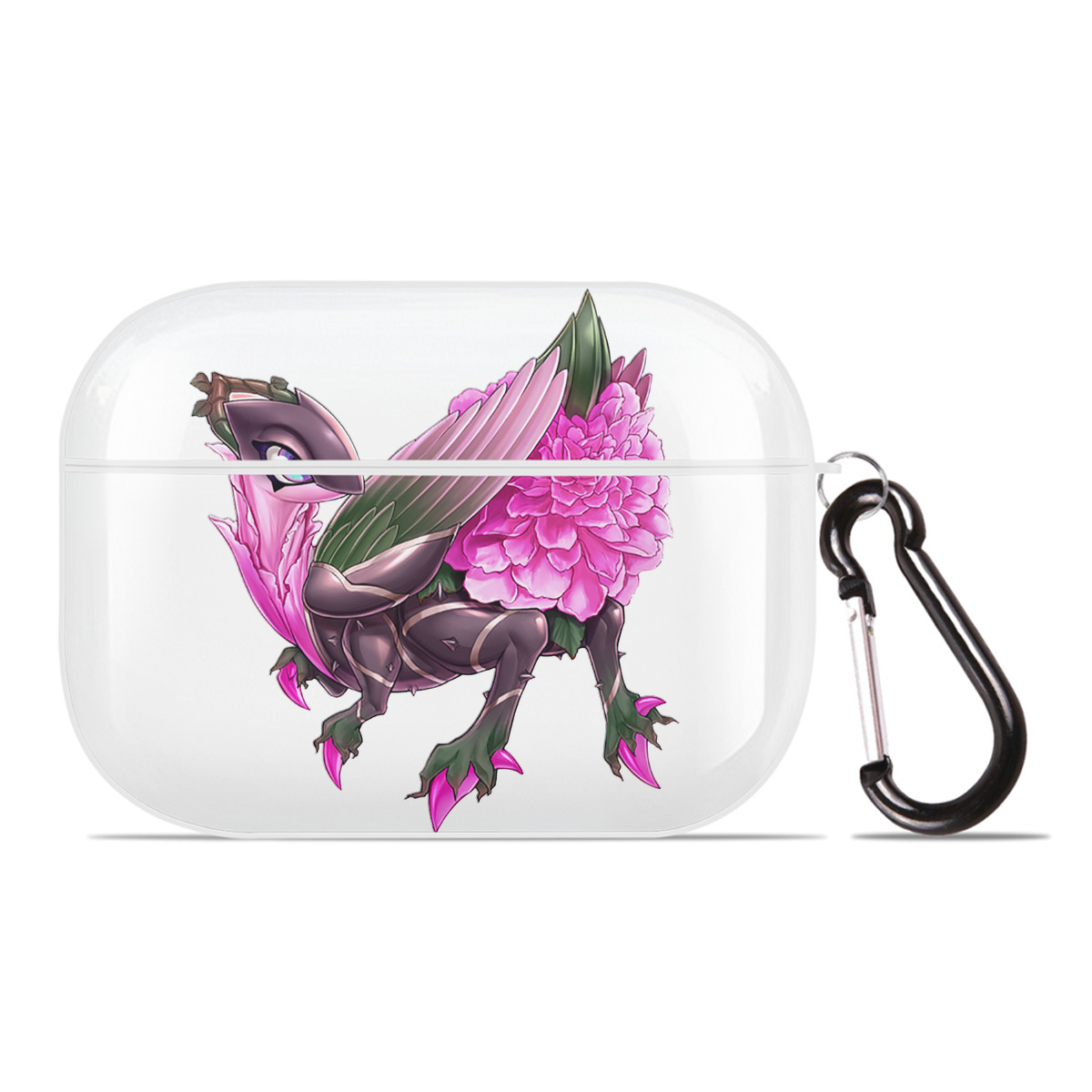 （画像用） 遊☆戯☆王 Yu-Gi-Oh! 【AirPods Pro用】ハードシェル保護ケース 耐衝撃・防指紋・カラビナ付き商品仕様