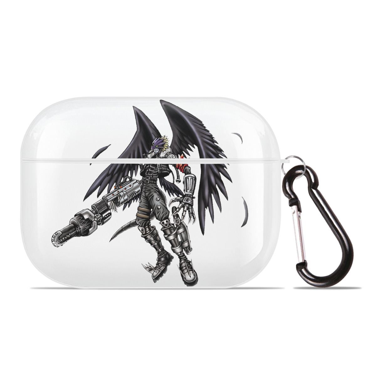 （画像用） 遊☆戯☆王 Yu-Gi-Oh! 【AirPods Pro用】ハードシェル保護ケース 耐衝撃・防指紋・カラビナ付き商品仕様
