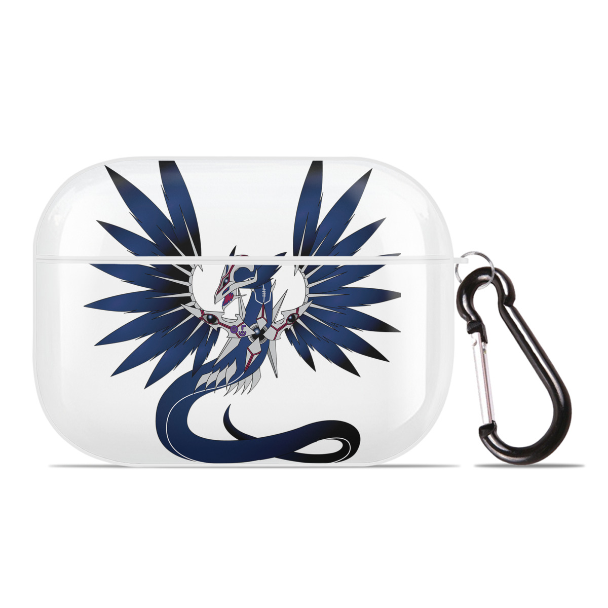 （画像用） 遊☆戯☆王 Yu-Gi-Oh! 【AirPods Pro用】ハードシェル保護ケース 耐衝撃・防指紋・カラビナ付き商品仕様