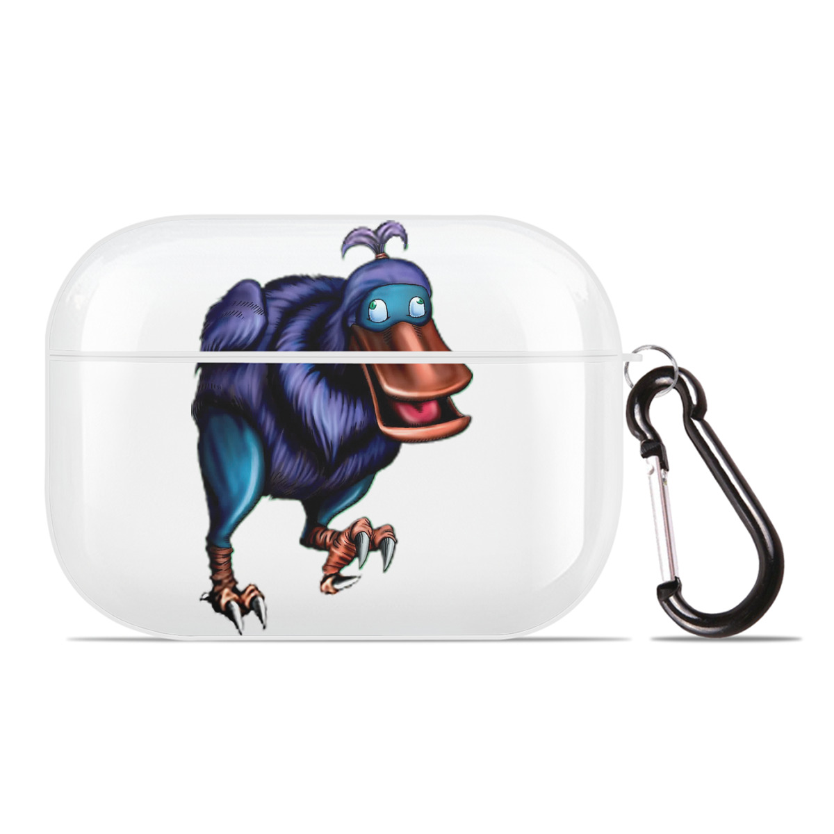 （画像用） 遊☆戯☆王 Yu-Gi-Oh! 【AirPods Pro用】ハードシェル保護ケース 耐衝撃・防指紋・カラビナ付き商品仕様