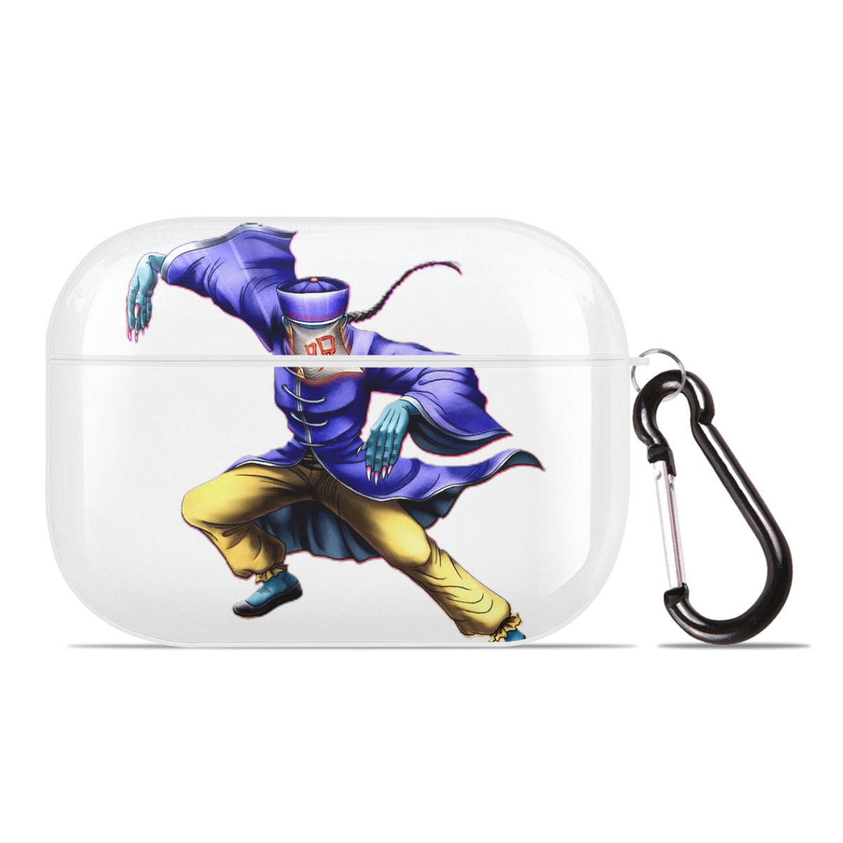 （画像用） 遊☆戯☆王 Yu-Gi-Oh! 【AirPods Pro用】ハードシェル保護ケース 耐衝撃・防指紋・カラビナ付き商品仕様
