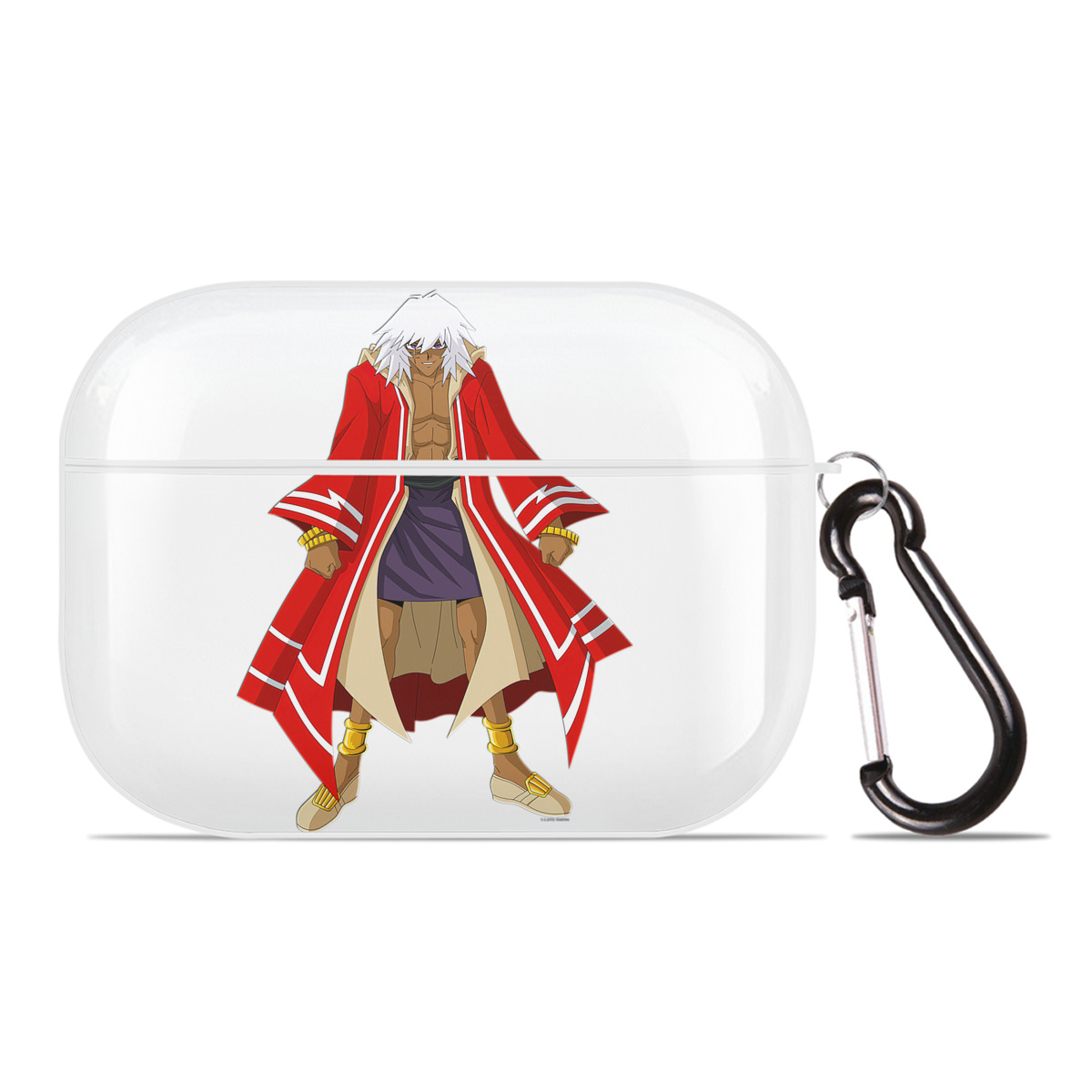 （画像用） 遊☆戯☆王 Yu-Gi-Oh! 【AirPods Pro用】ハードシェル保護ケース 耐衝撃・防指紋・カラビナ付き商品仕様