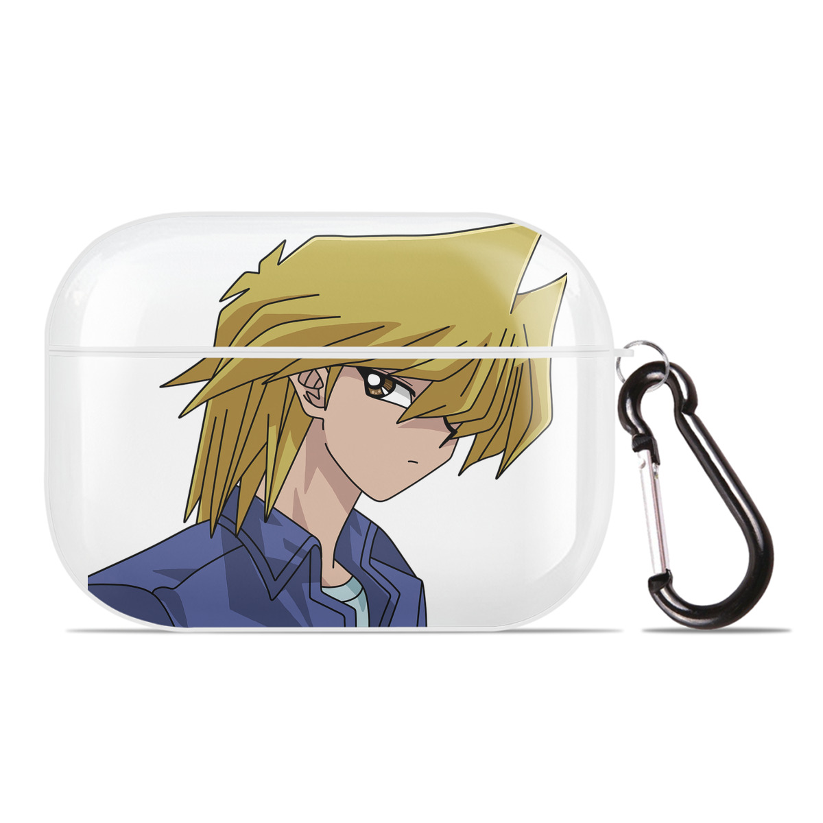 （画像用） 遊☆戯☆王 Yu-Gi-Oh! 【AirPods Pro用】ハードシェル保護ケース 耐衝撃・防指紋・カラビナ付き商品仕様