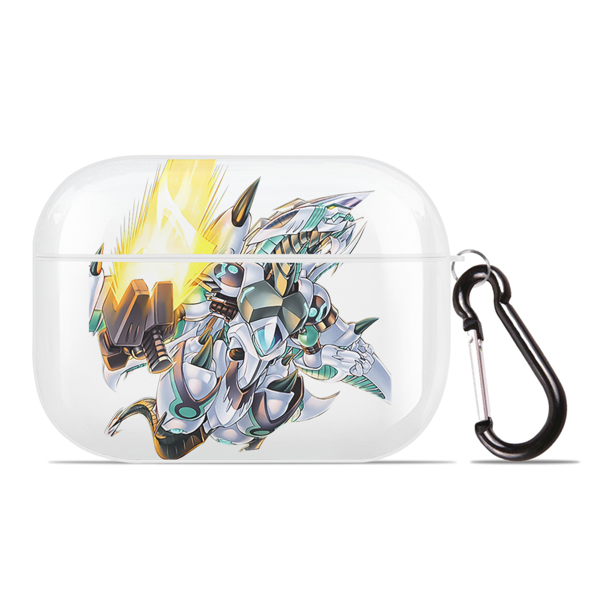 （画像用） 遊☆戯☆王 Yu-Gi-Oh! 【AirPods Pro用】ハードシェル保護ケース 耐衝撃・防指紋・カラビナ付き商品仕様