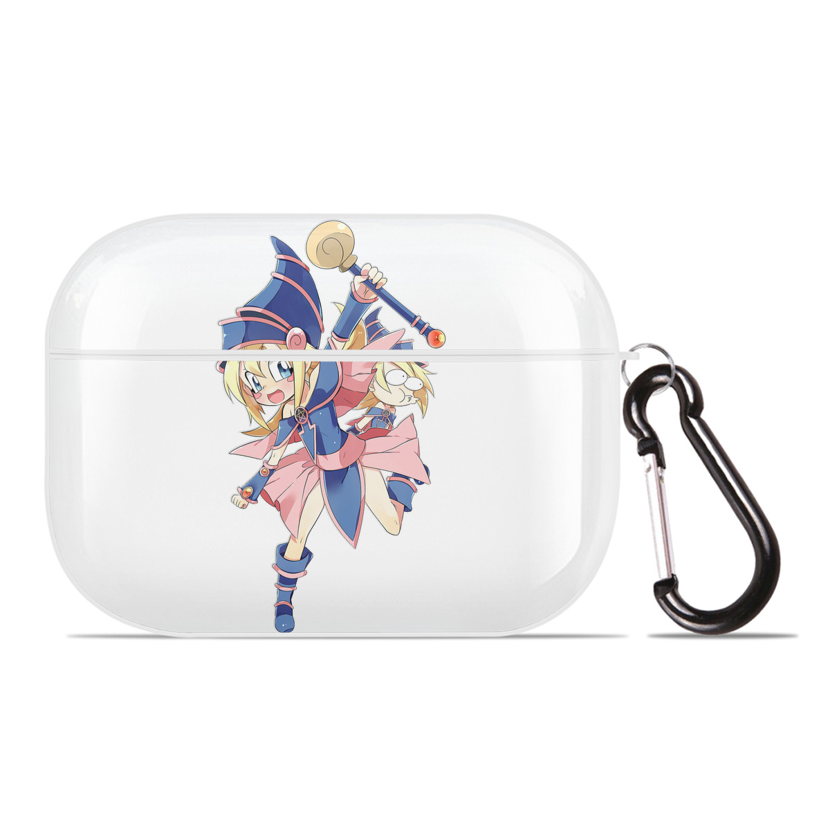 （画像用） 遊☆戯☆王 Yu-Gi-Oh! 【AirPods Pro用】ハードシェル保護ケース 耐衝撃・防指紋・カラビナ付き商品仕様