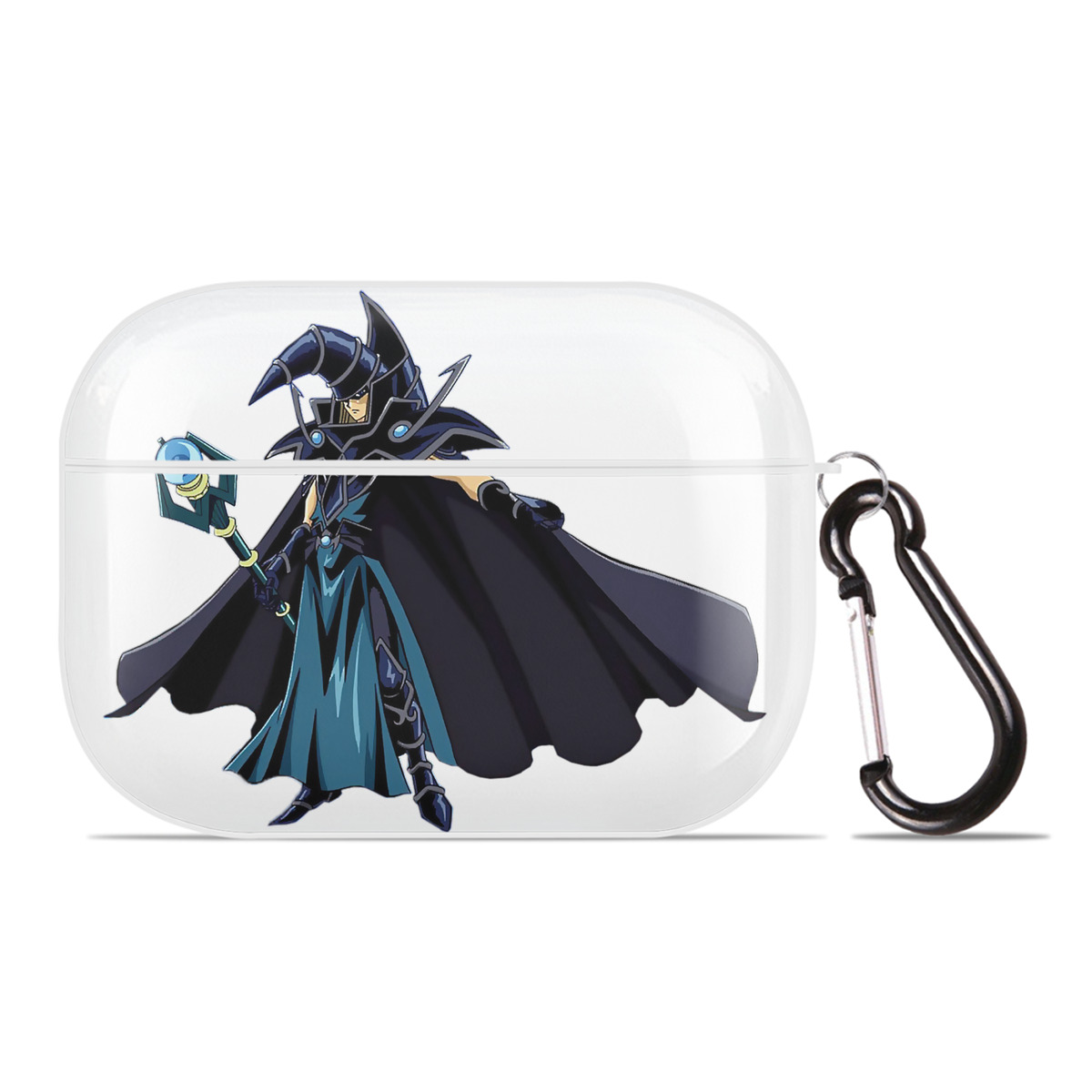 （画像用） 遊☆戯☆王 Yu-Gi-Oh! 【AirPods Pro用】ハードシェル保護ケース 耐衝撃・防指紋・カラビナ付き商品仕様