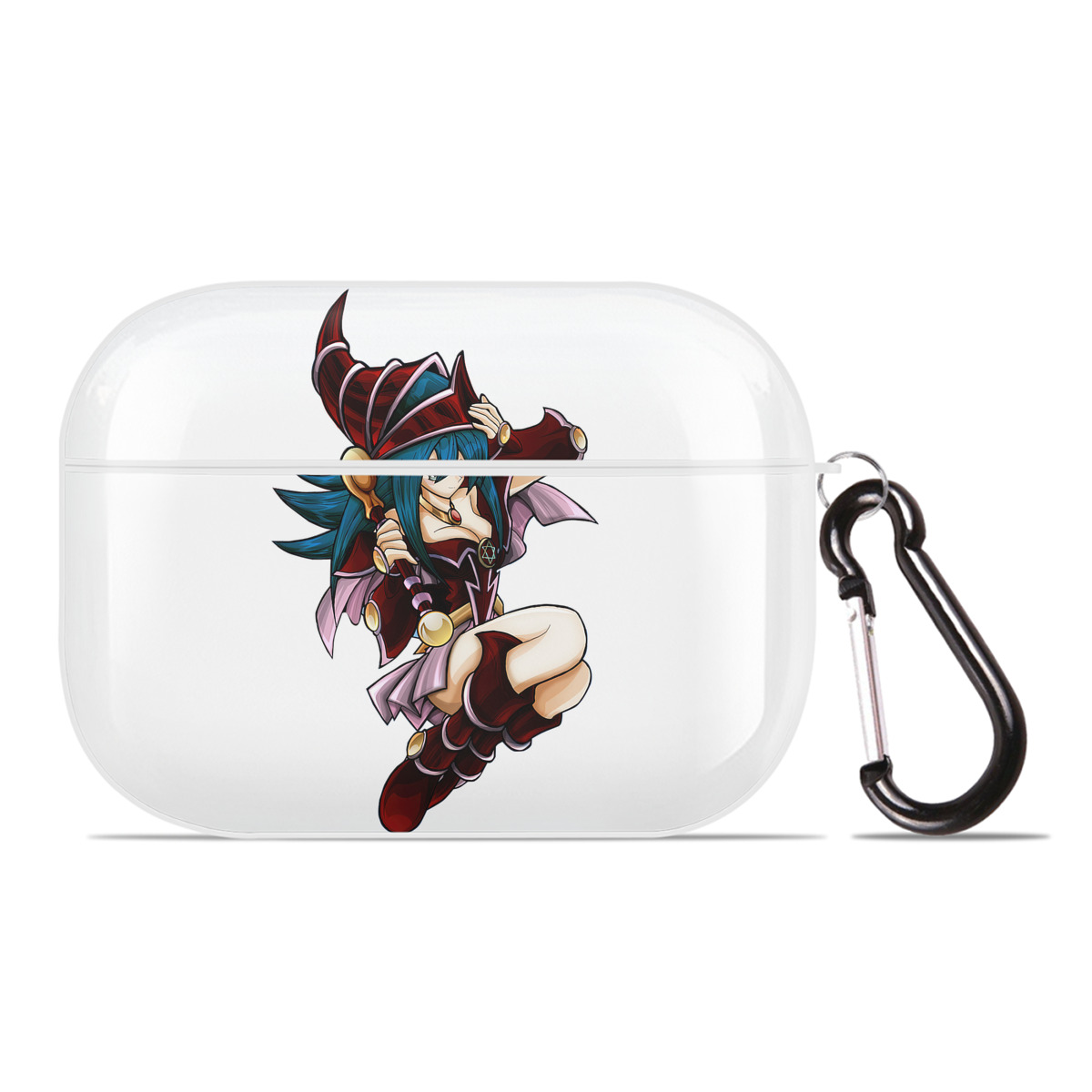 （画像用） 遊☆戯☆王 Yu-Gi-Oh! 【AirPods Pro用】ハードシェル保護ケース 耐衝撃・防指紋・カラビナ付き商品仕様