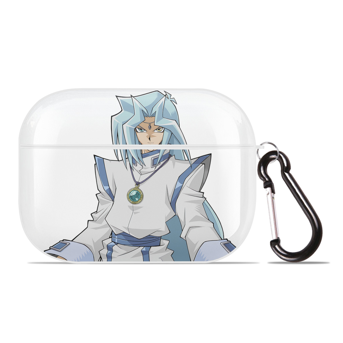 （画像用） 遊☆戯☆王 Yu-Gi-Oh! 【AirPods Pro用】ハードシェル保護ケース 耐衝撃・防指紋・カラビナ付き商品仕様