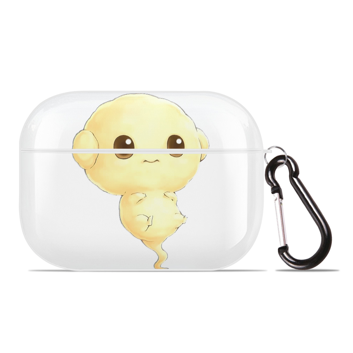 （画像用） 遊☆戯☆王 Yu-Gi-Oh! 【AirPods Pro用】ハードシェル保護ケース 耐衝撃・防指紋・カラビナ付き商品仕様