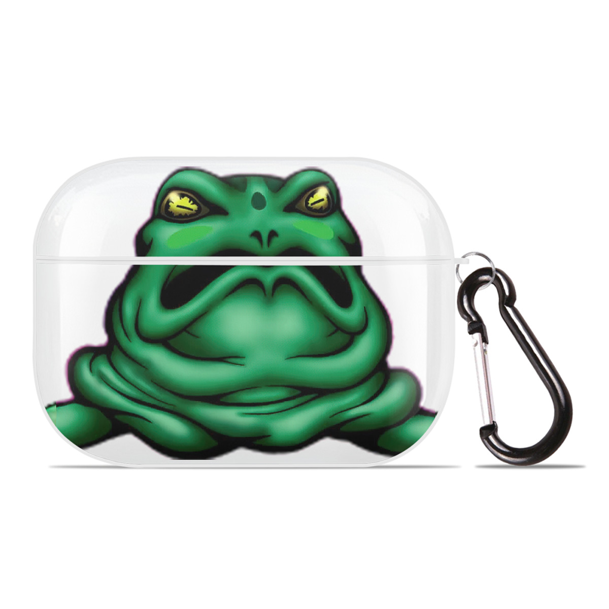（画像用） 遊☆戯☆王 Yu-Gi-Oh! 【AirPods Pro用】ハードシェル保護ケース 耐衝撃・防指紋・カラビナ付き商品仕様