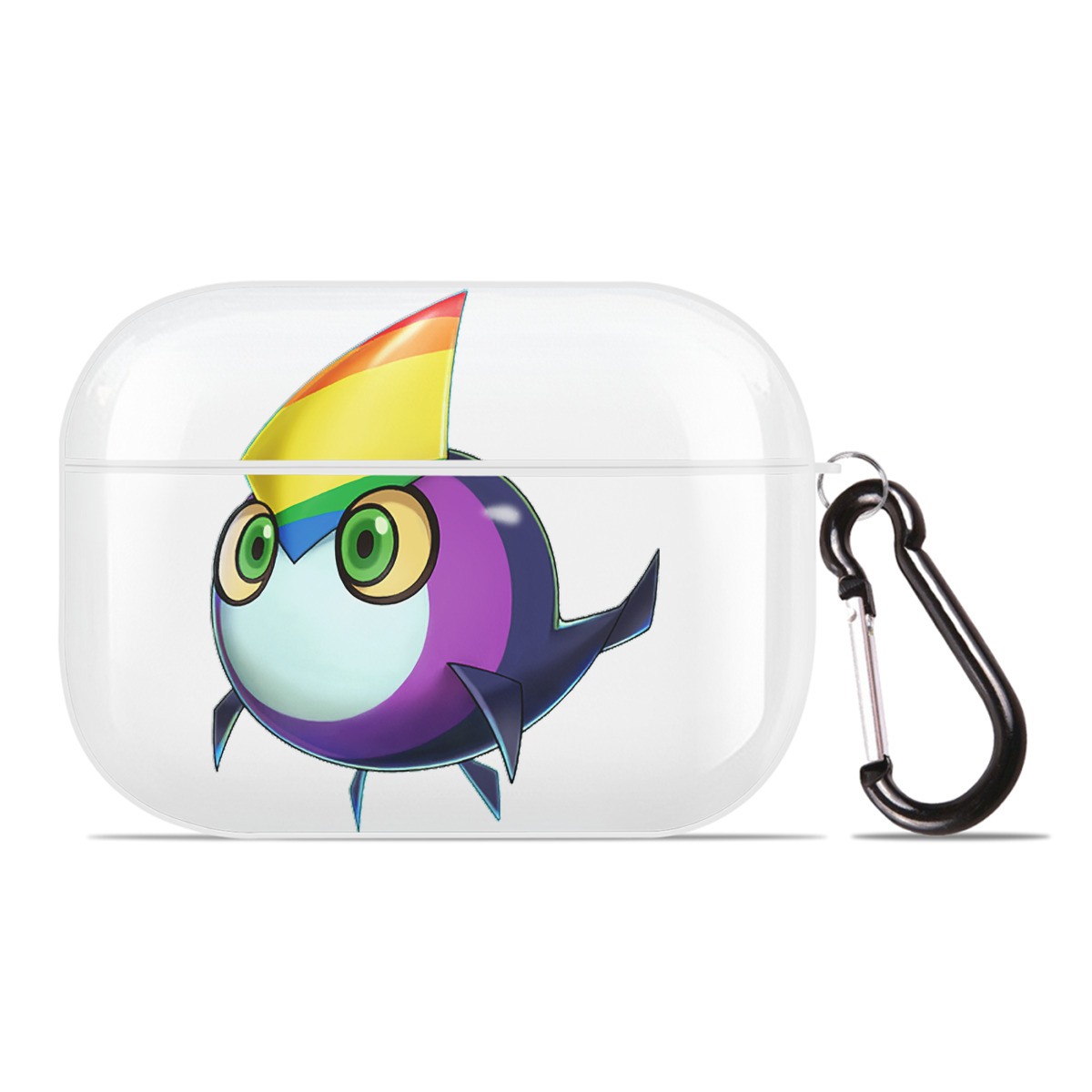 （画像用） 遊☆戯☆王 Yu-Gi-Oh! 【AirPods Pro用】ハードシェル保護ケース 耐衝撃・防指紋・カラビナ付き商品仕様