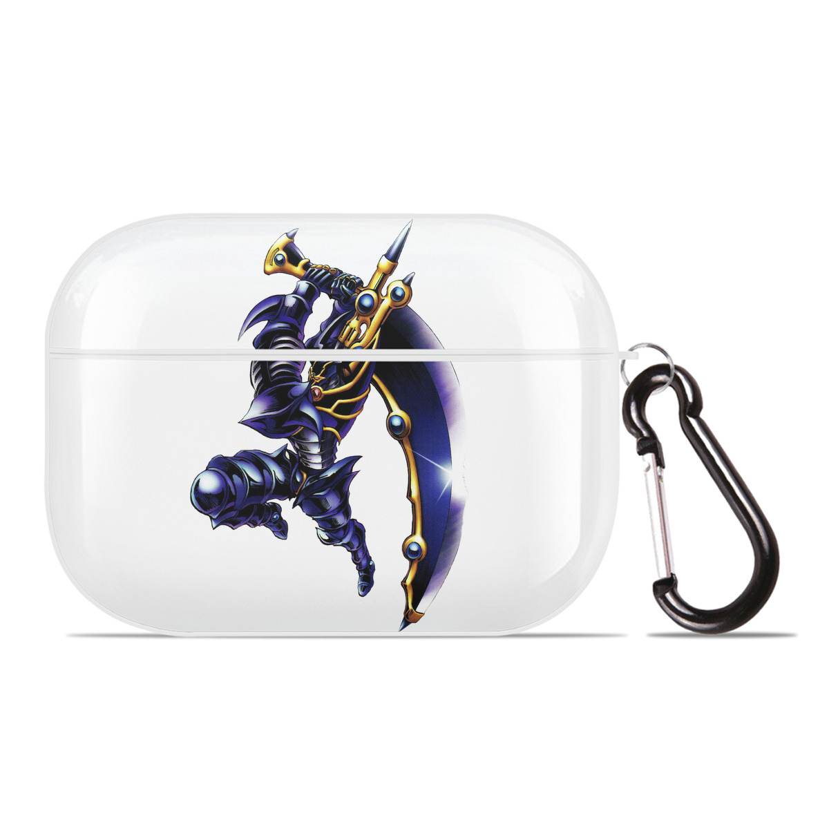 （画像用） 遊☆戯☆王 Yu-Gi-Oh! 【AirPods Pro用】ハードシェル保護ケース 耐衝撃・防指紋・カラビナ付き商品仕様
