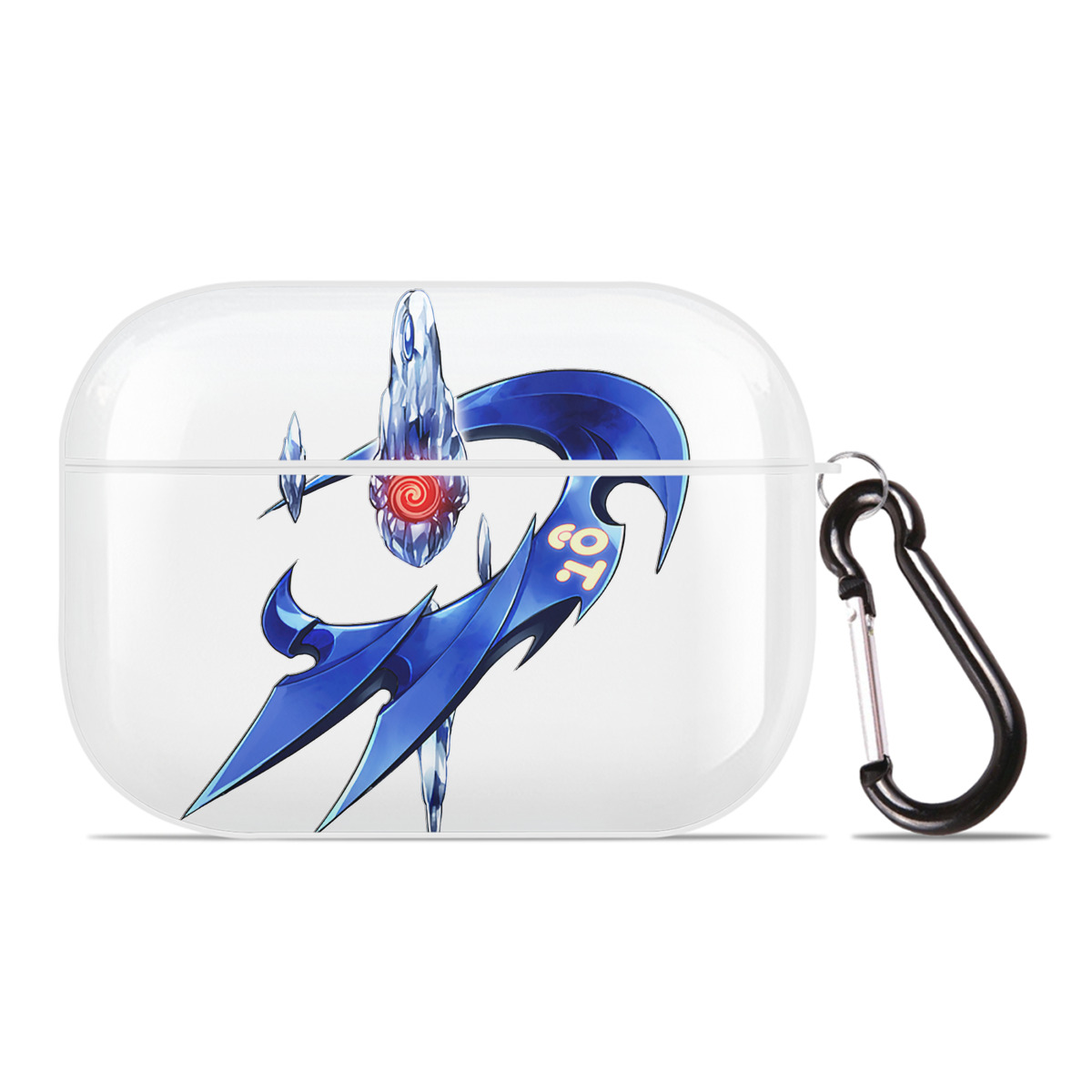（画像用） 遊☆戯☆王 Yu-Gi-Oh! 【AirPods Pro用】ハードシェル保護ケース 耐衝撃・防指紋・カラビナ付き商品仕様