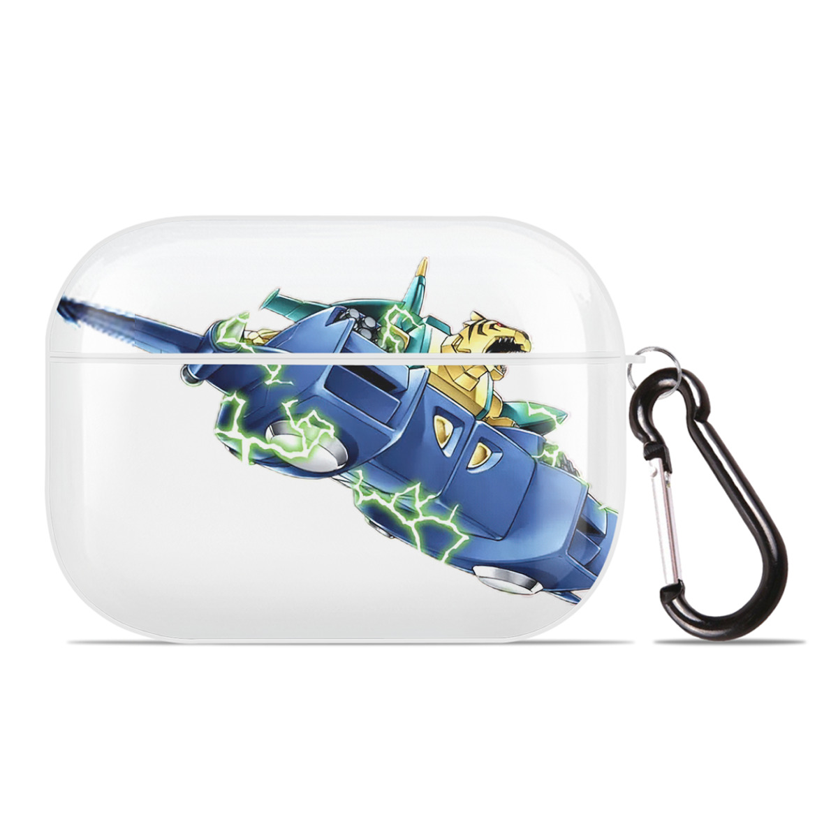 （画像用） 遊☆戯☆王 Yu-Gi-Oh! 【AirPods Pro用】ハードシェル保護ケース 耐衝撃・防指紋・カラビナ付き商品仕様