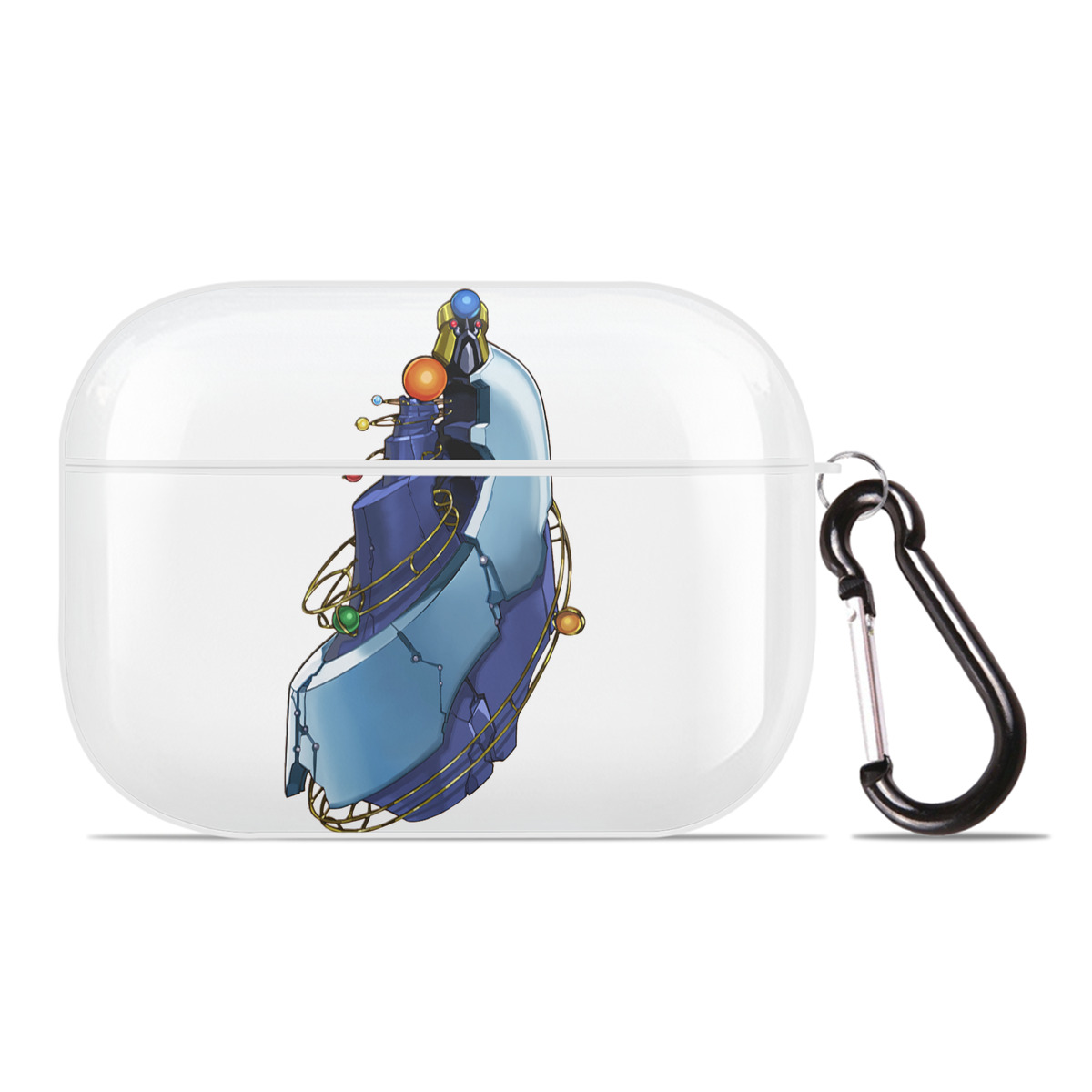 （画像用） 遊☆戯☆王 Yu-Gi-Oh! 【AirPods Pro用】ハードシェル保護ケース 耐衝撃・防指紋・カラビナ付き商品仕様