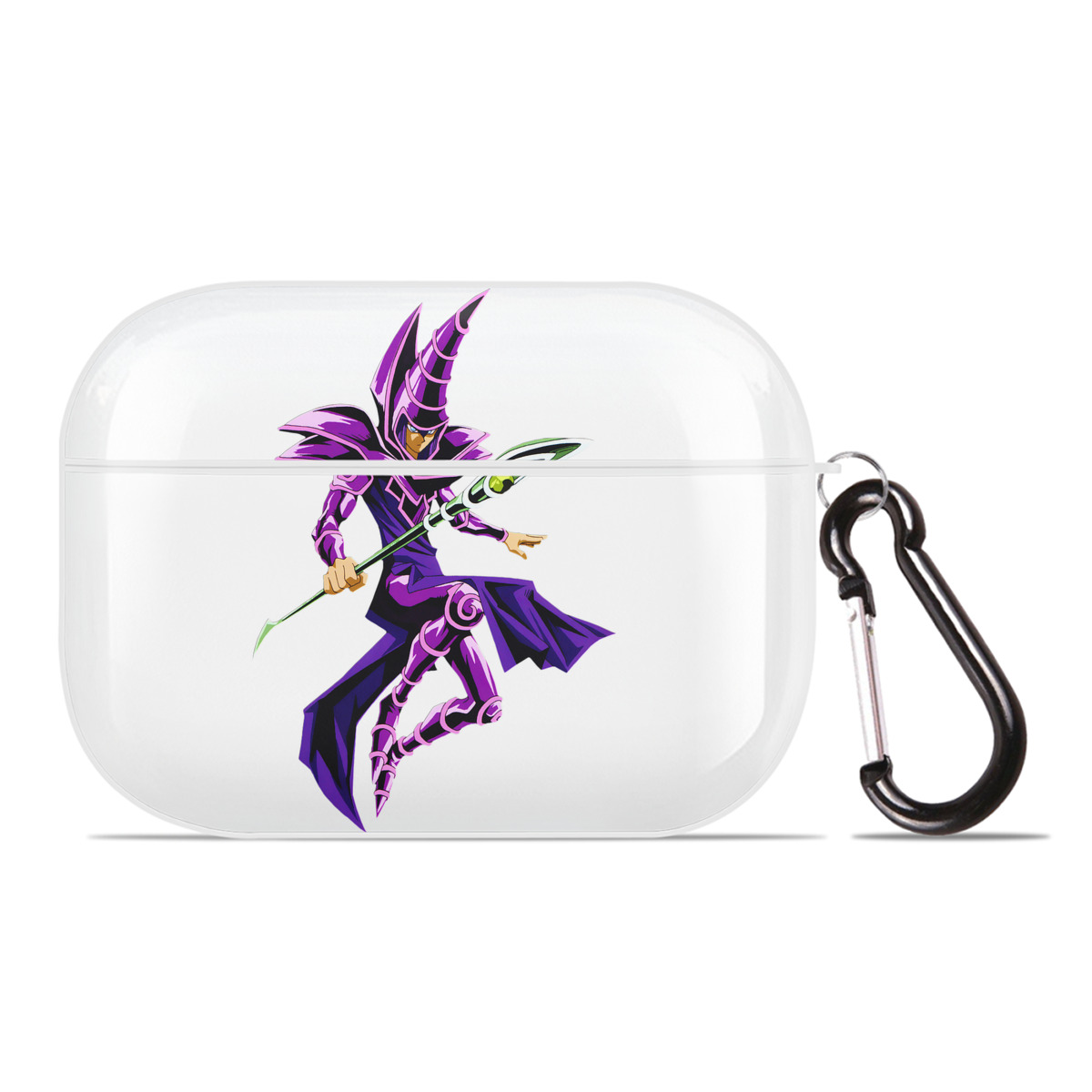 （画像用） 遊☆戯☆王 Yu-Gi-Oh! 【AirPods Pro用】ハードシェル保護ケース 耐衝撃・防指紋・カラビナ付き商品仕様