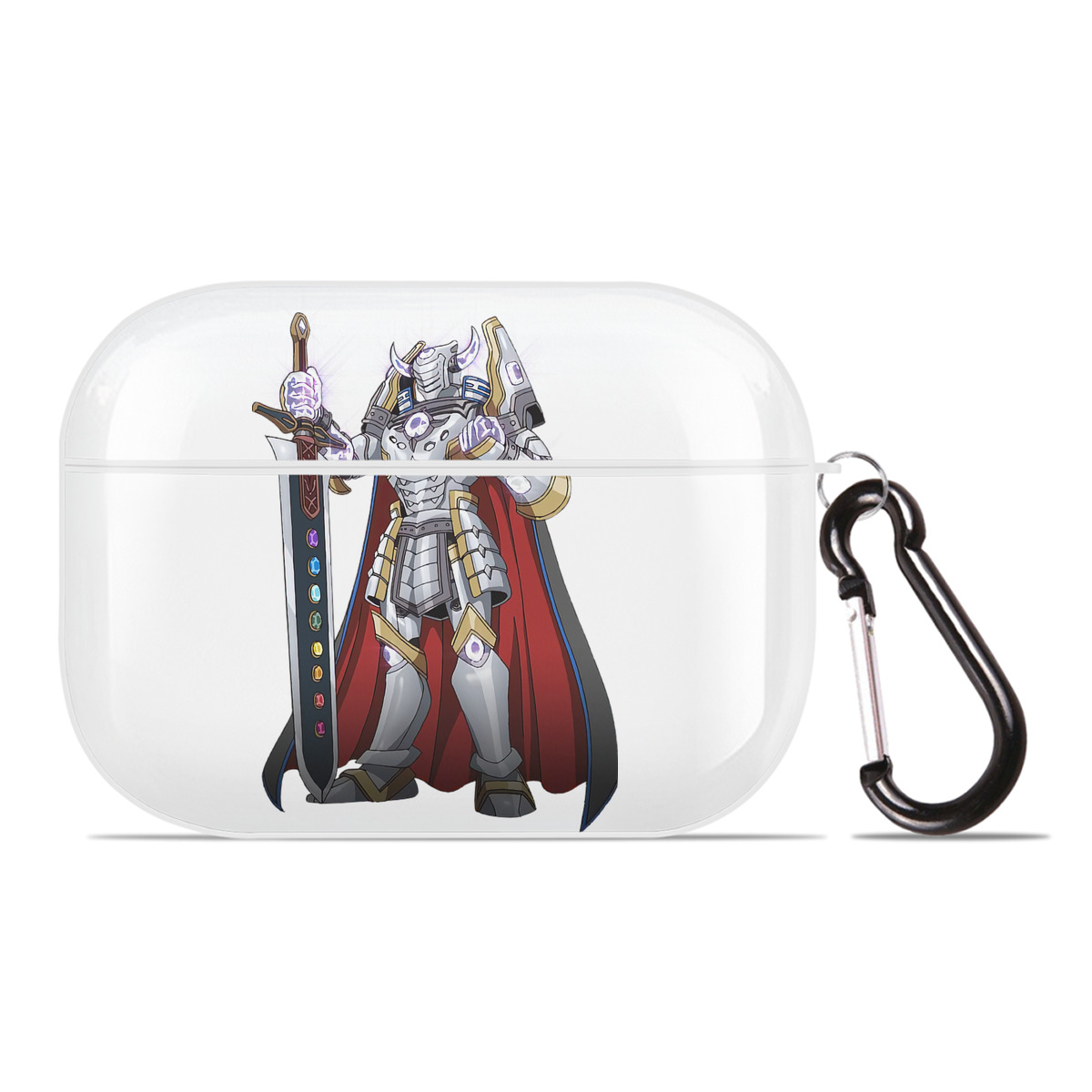 （画像用） 遊☆戯☆王 Yu-Gi-Oh! 【AirPods Pro用】ハードシェル保護ケース 耐衝撃・防指紋・カラビナ付き商品仕様