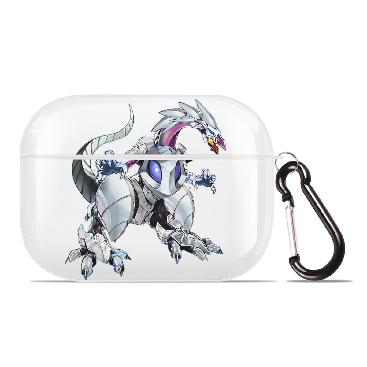 （画像用） 遊☆戯☆王 Yu-Gi-Oh! 【AirPods Pro用】ハードシェル保護ケース 耐衝撃・防指紋・カラビナ付き商品仕様