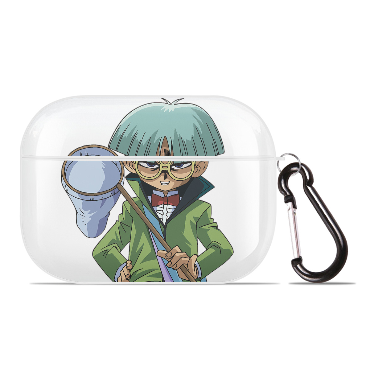 （画像用） 遊☆戯☆王 Yu-Gi-Oh! 【AirPods Pro用】ハードシェル保護ケース 耐衝撃・防指紋・カラビナ付き商品仕様
