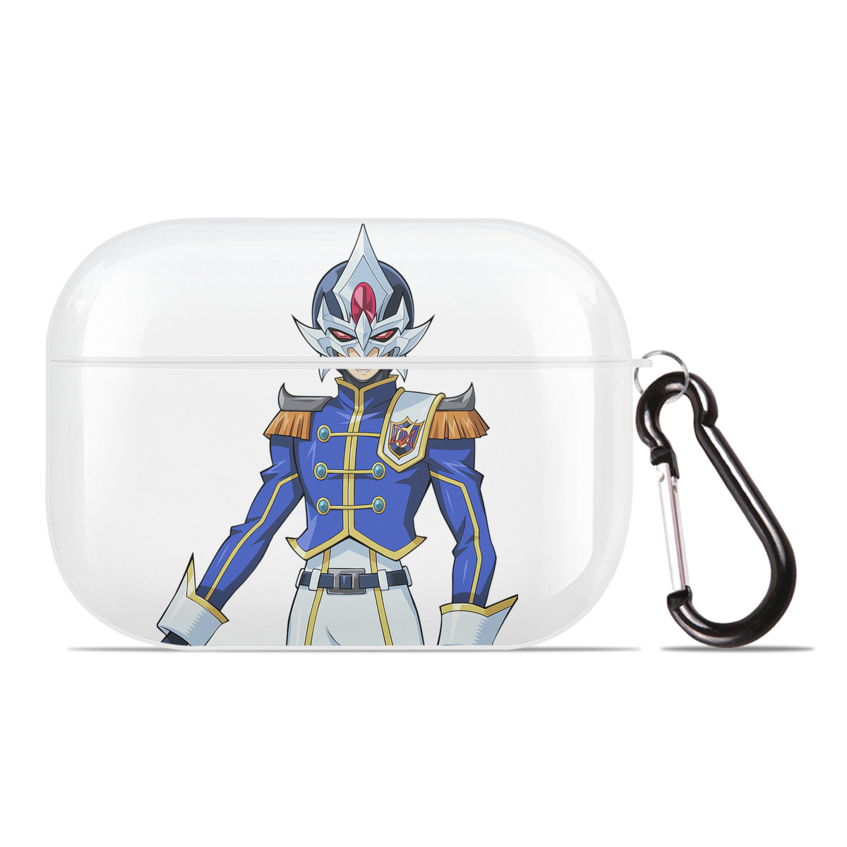 （画像用） 遊☆戯☆王 Yu-Gi-Oh! 【AirPods Pro用】ハードシェル保護ケース 耐衝撃・防指紋・カラビナ付き商品仕様