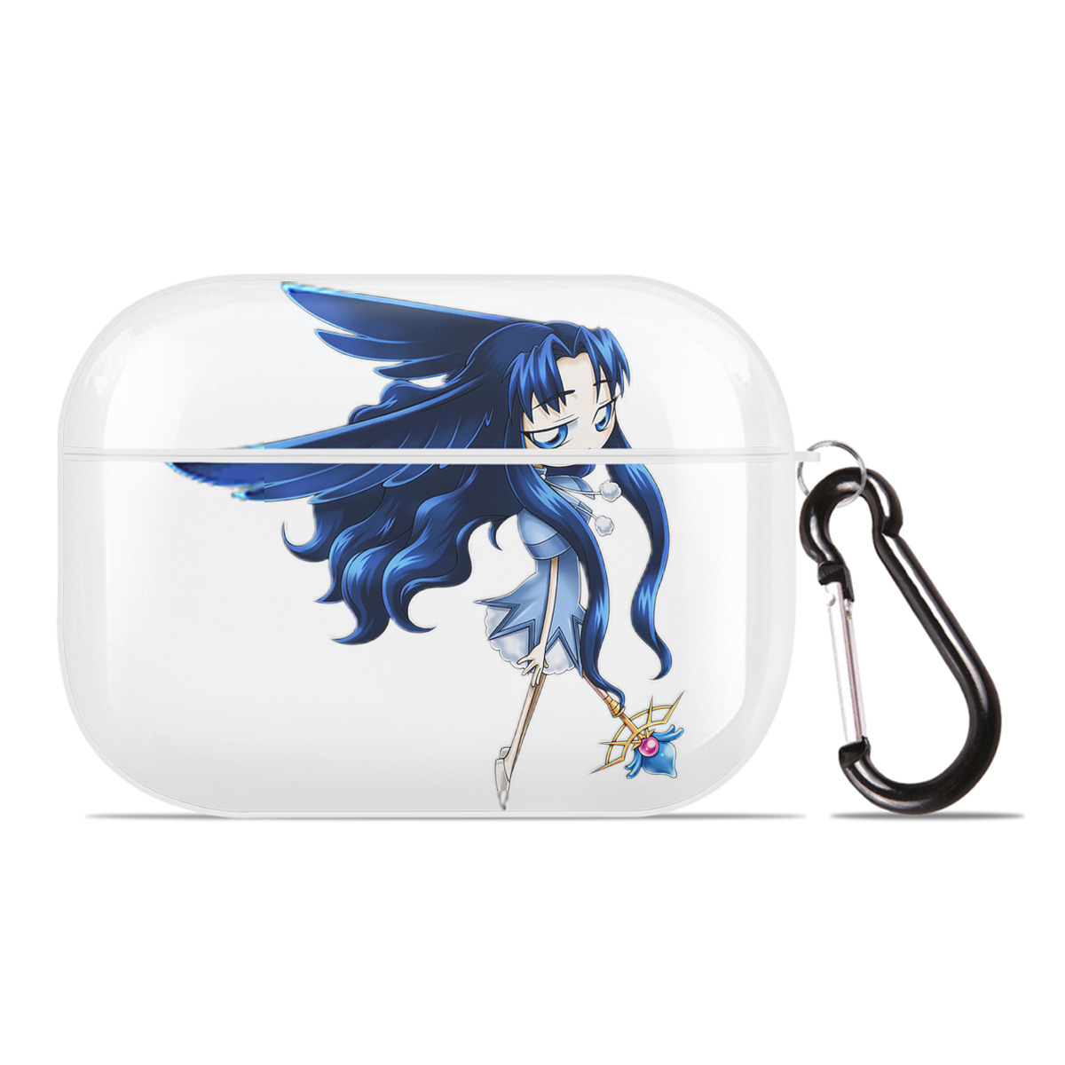 （画像用） 遊☆戯☆王 Yu-Gi-Oh! 【AirPods Pro用】ハードシェル保護ケース 耐衝撃・防指紋・カラビナ付き商品仕様