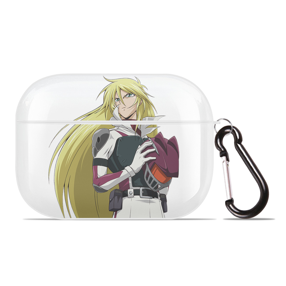 （画像用） 遊☆戯☆王 Yu-Gi-Oh! 【AirPods Pro用】ハードシェル保護ケース 耐衝撃・防指紋・カラビナ付き商品仕様