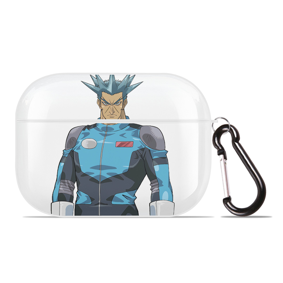 （画像用） 遊☆戯☆王 Yu-Gi-Oh! 【AirPods Pro用】ハードシェル保護ケース 耐衝撃・防指紋・カラビナ付き商品仕様