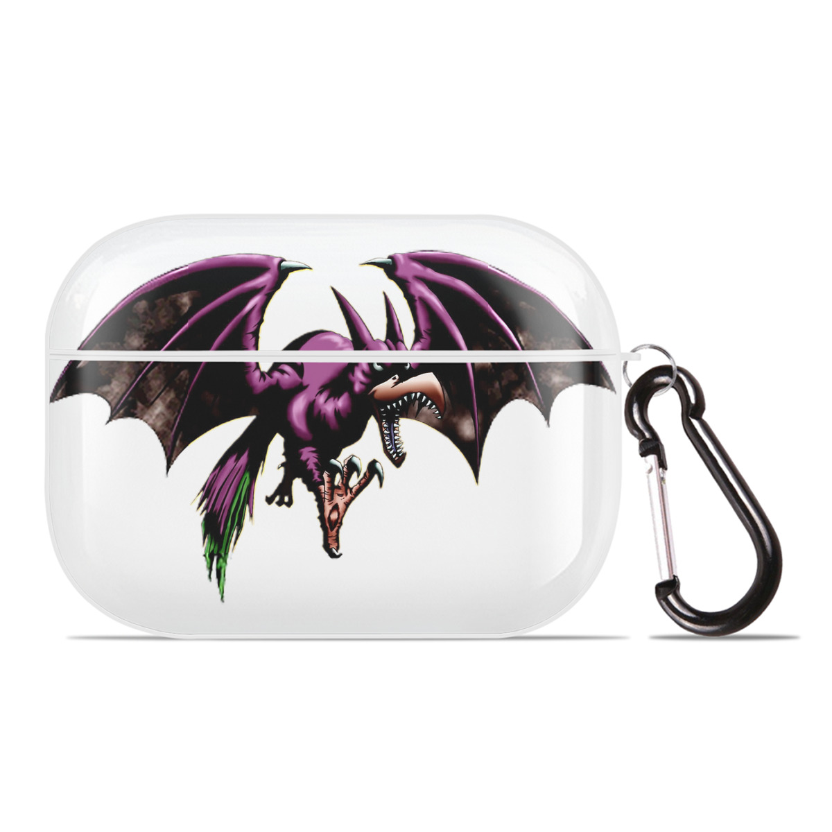 （画像用） 遊☆戯☆王 Yu-Gi-Oh! 【AirPods Pro用】ハードシェル保護ケース 耐衝撃・防指紋・カラビナ付き商品仕様