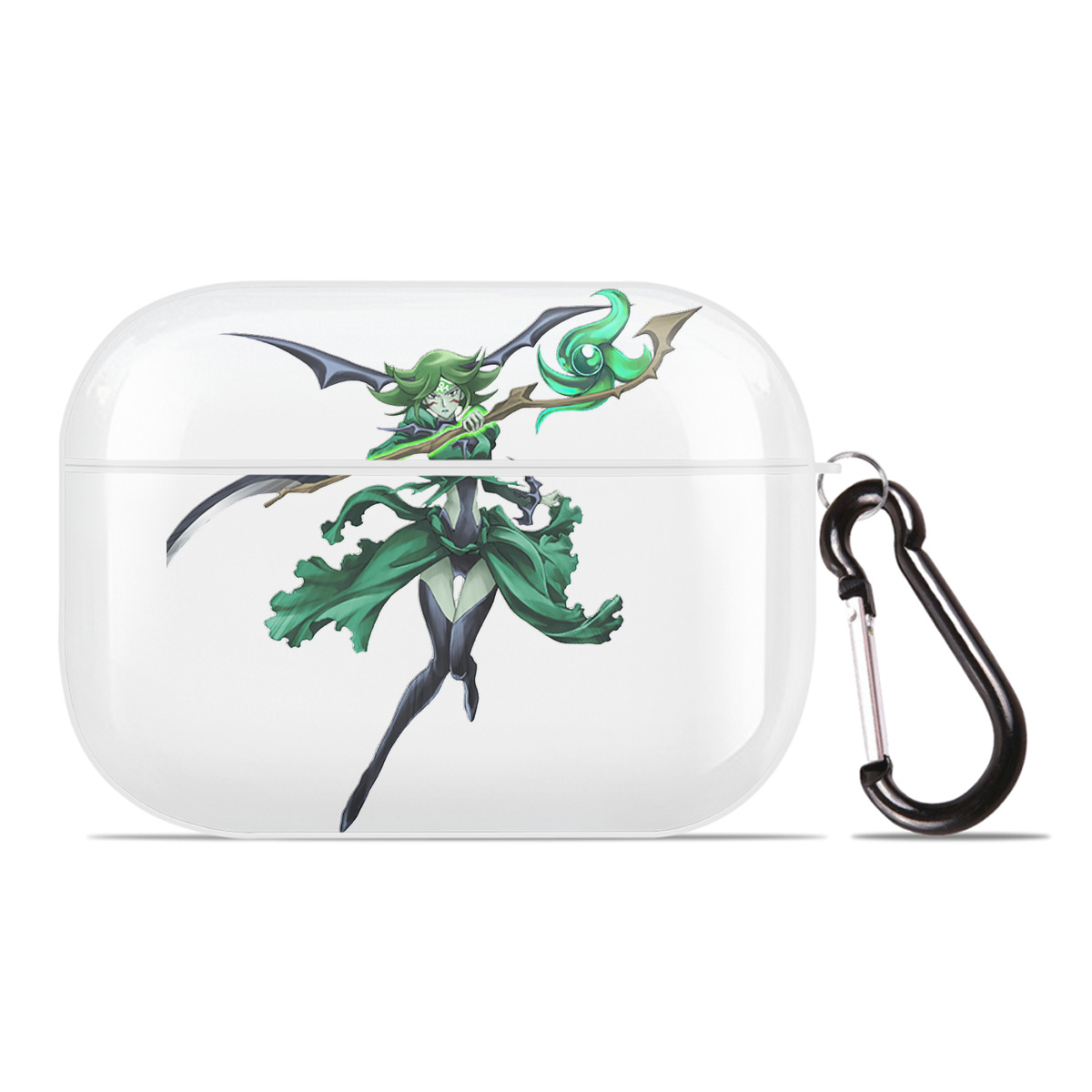 （画像用） 遊☆戯☆王 Yu-Gi-Oh! 【AirPods Pro用】ハードシェル保護ケース 耐衝撃・防指紋・カラビナ付き商品仕様