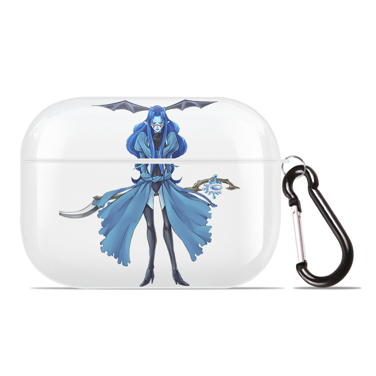 （画像用） 遊☆戯☆王 Yu-Gi-Oh! 【AirPods Pro用】ハードシェル保護ケース 耐衝撃・防指紋・カラビナ付き商品仕様