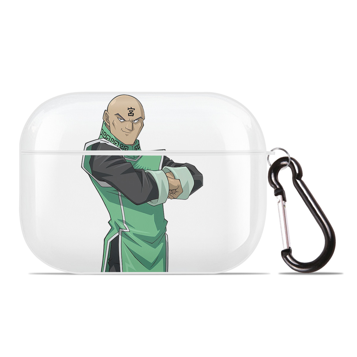 （画像用） 遊☆戯☆王 Yu-Gi-Oh! 【AirPods Pro用】ハードシェル保護ケース 耐衝撃・防指紋・カラビナ付き商品仕様