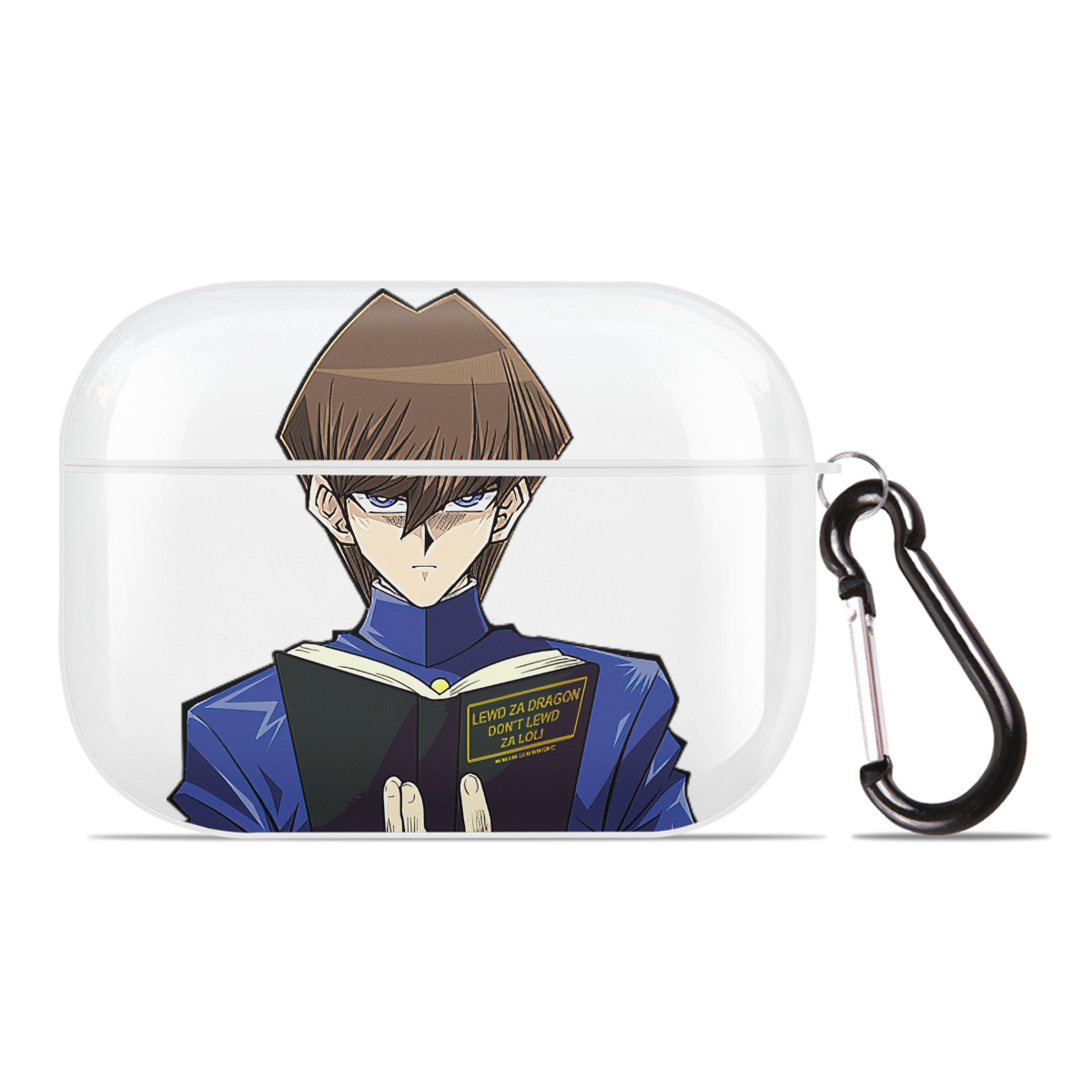 （画像用） 遊☆戯☆王 Yu-Gi-Oh! 【AirPods Pro用】ハードシェル保護ケース 耐衝撃・防指紋・カラビナ付き商品仕様