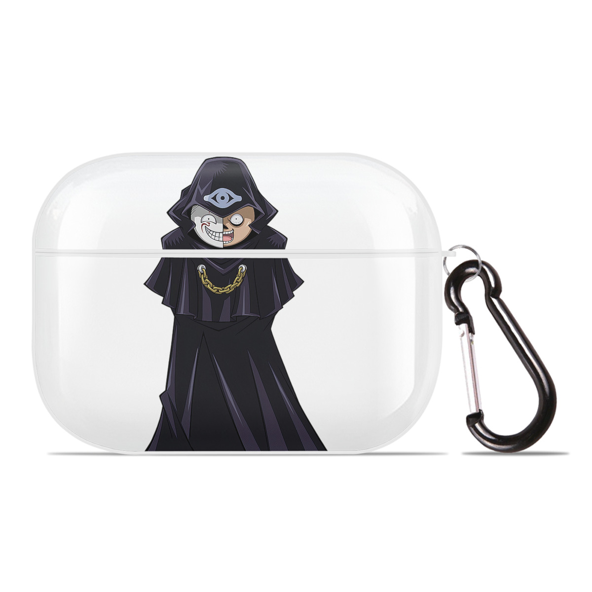 （画像用） 遊☆戯☆王 Yu-Gi-Oh! 【AirPods Pro用】ハードシェル保護ケース 耐衝撃・防指紋・カラビナ付き商品仕様