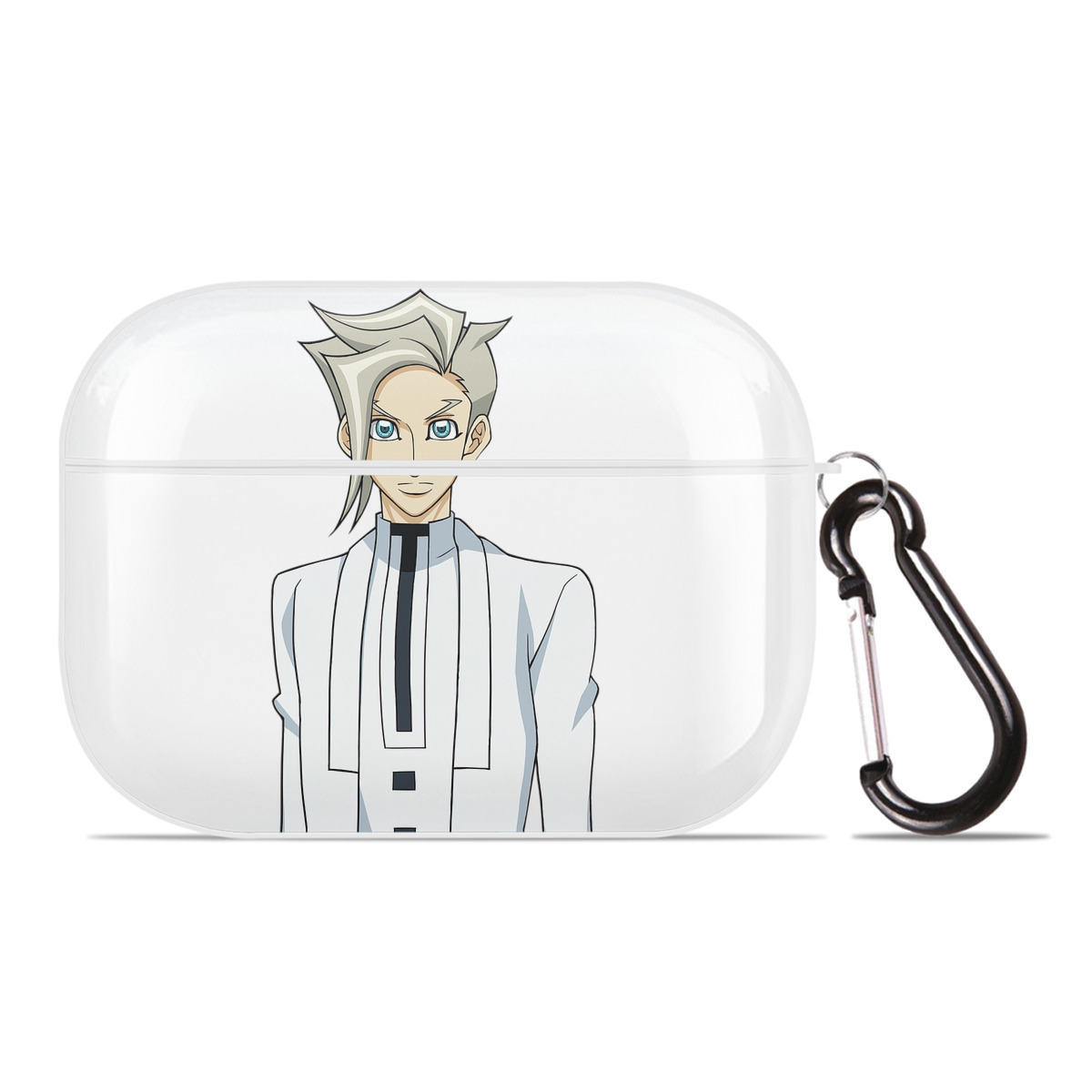 （画像用） 遊☆戯☆王 Yu-Gi-Oh! 【AirPods Pro用】ハードシェル保護ケース 耐衝撃・防指紋・カラビナ付き商品仕様