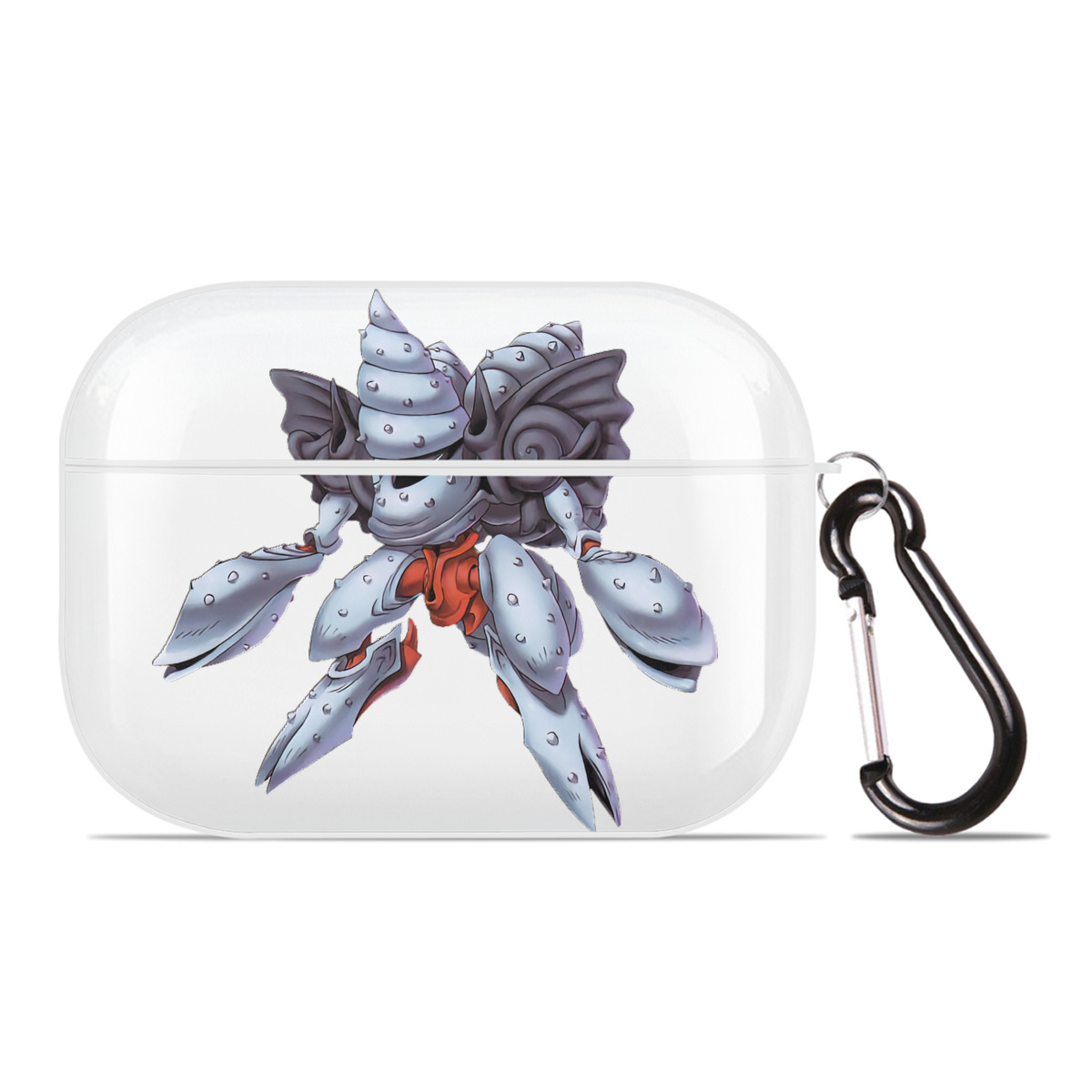 （画像用） 遊☆戯☆王 Yu-Gi-Oh! 【AirPods Pro用】ハードシェル保護ケース 耐衝撃・防指紋・カラビナ付き商品仕様